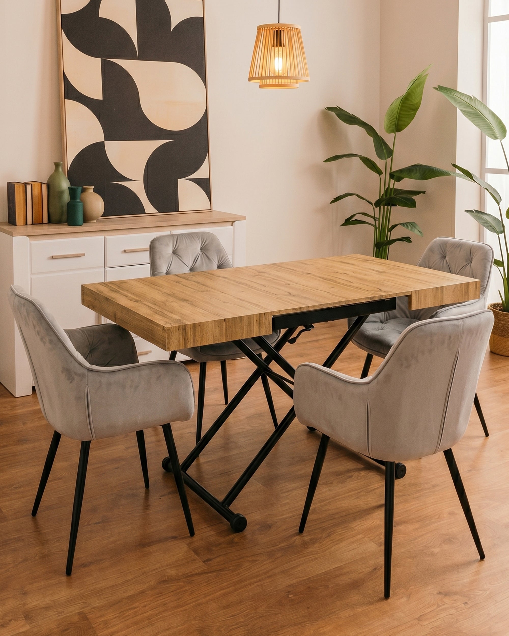 Mesa extensível UP&DOWN (120-220cm)