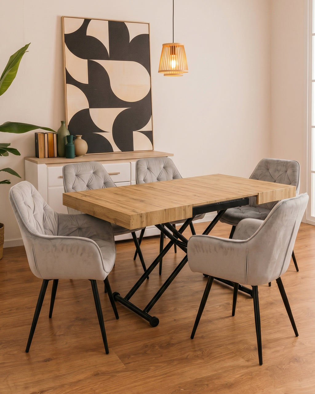 Mesa extensível UP&DOWN (120-220cm)