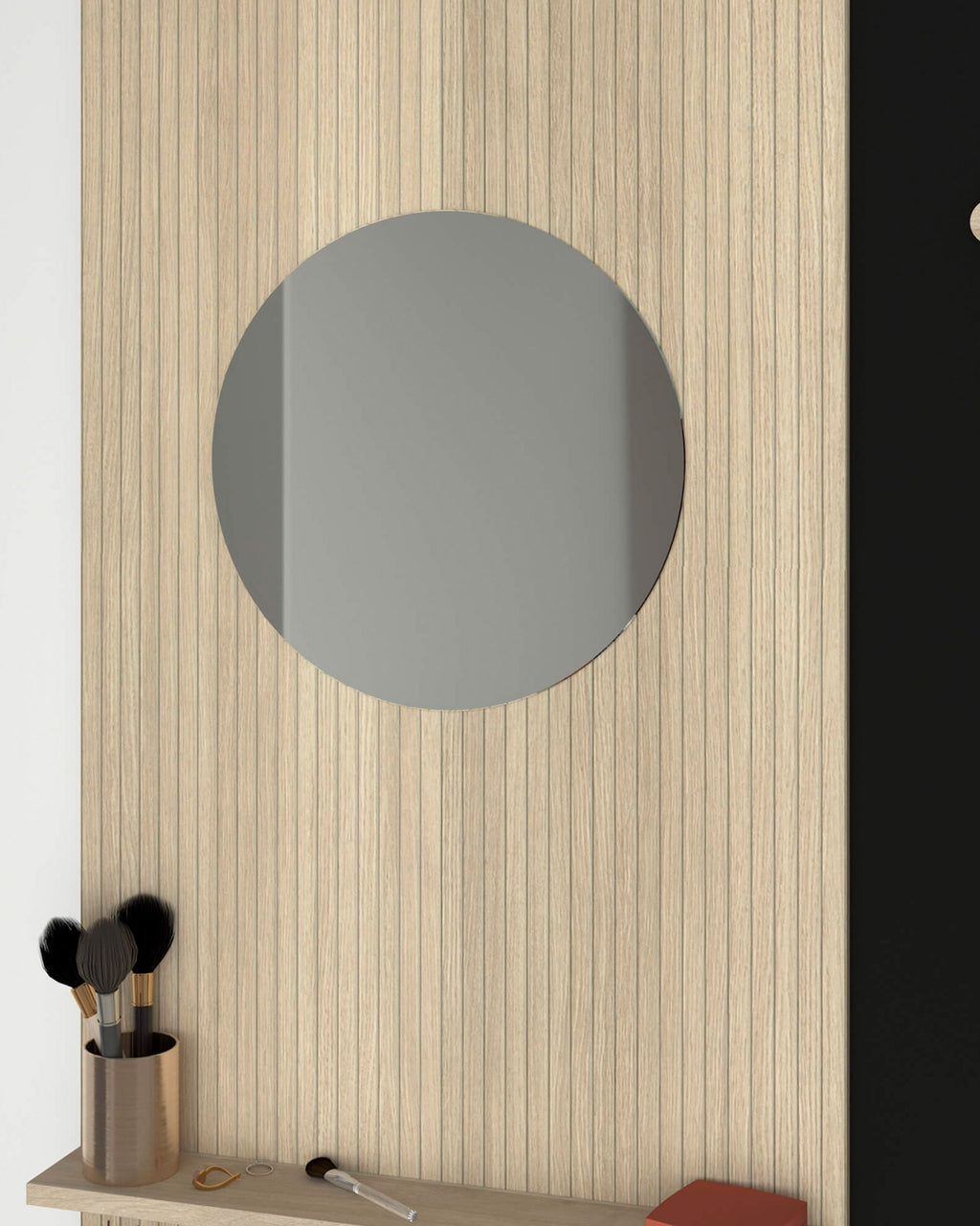 Mueble de entrada ELMO con 2 puertas y ancho ajustable