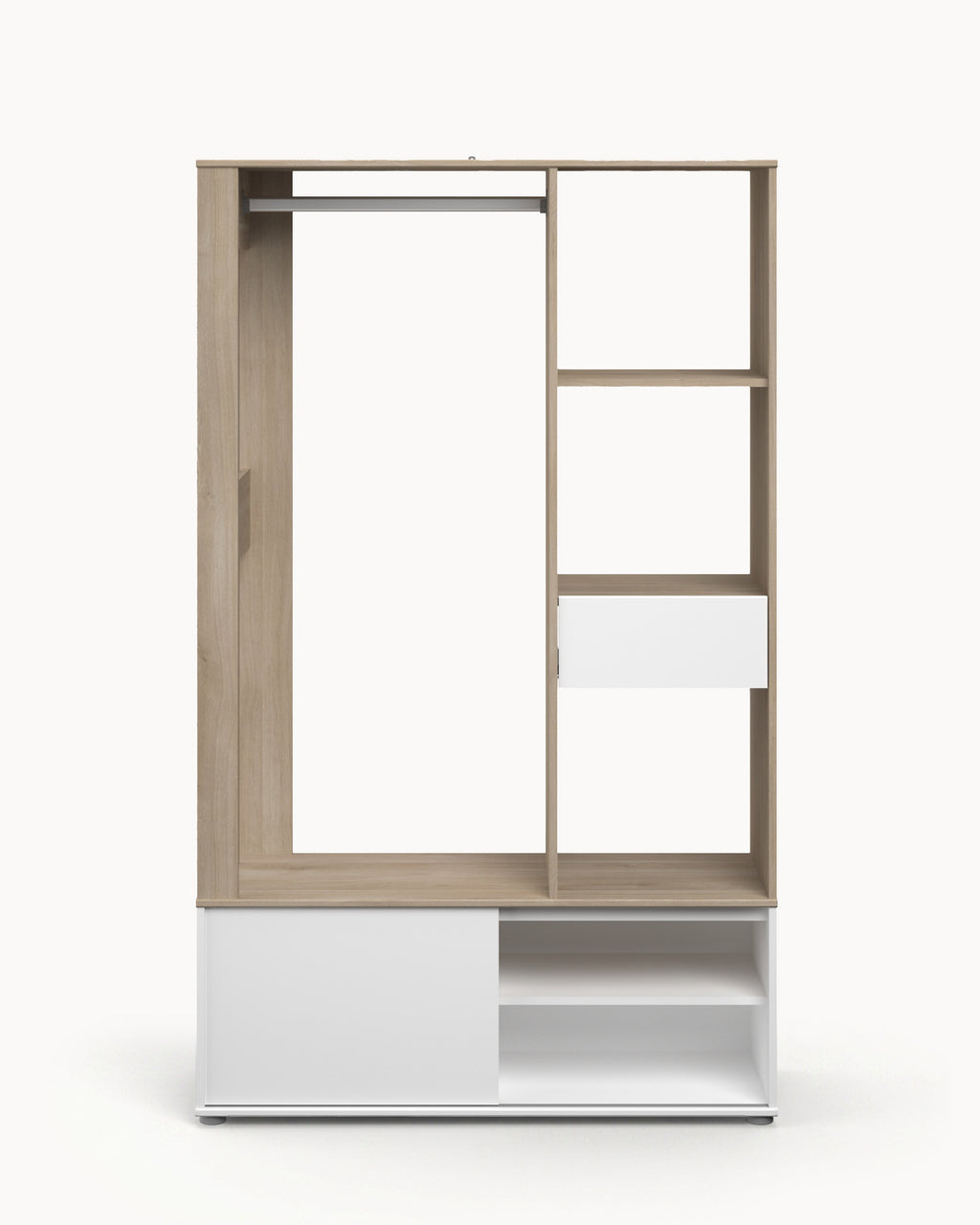 GHOST Entryway Furniture with Coat Rack