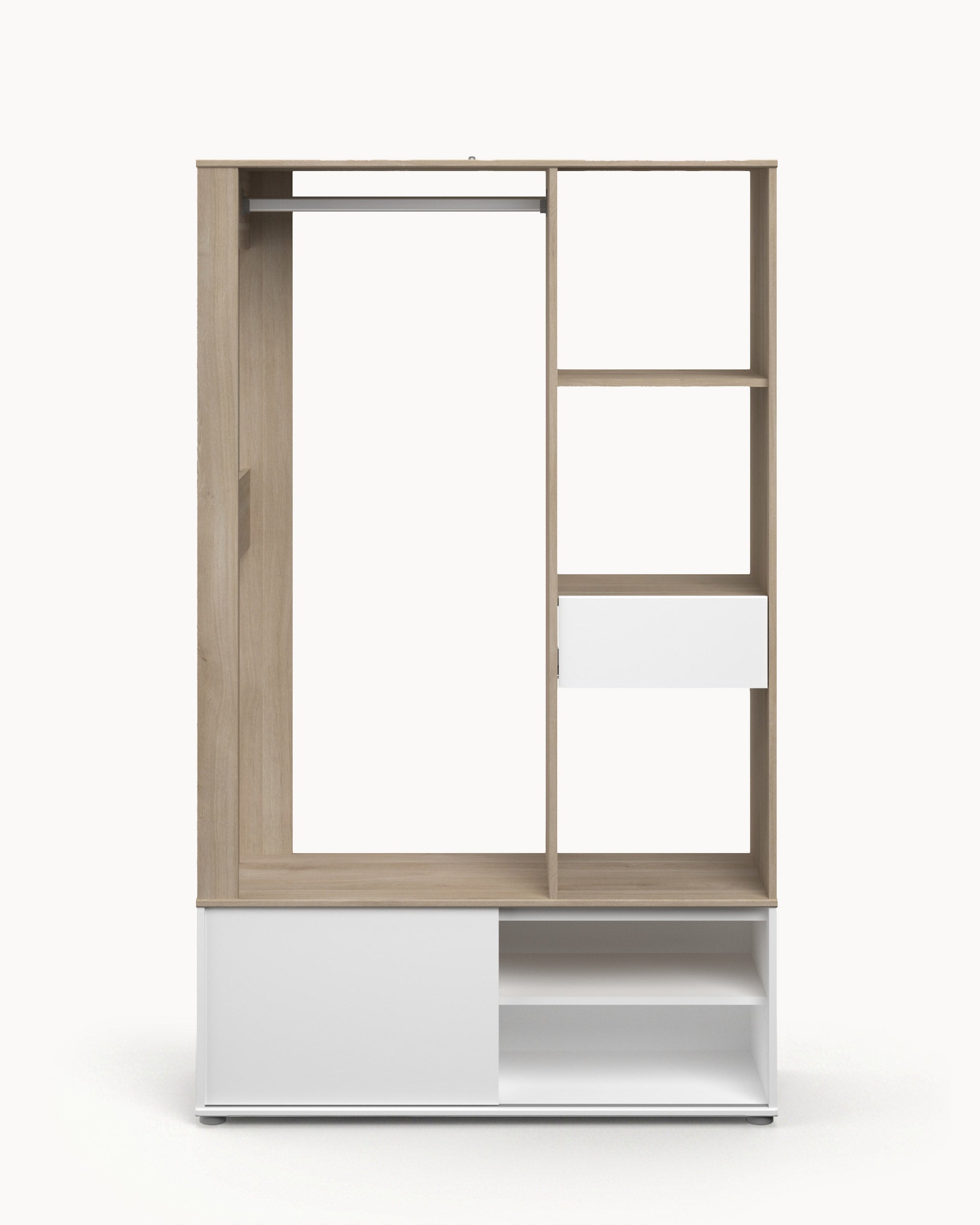 GHOST Entryway Furniture with Coat Rack
