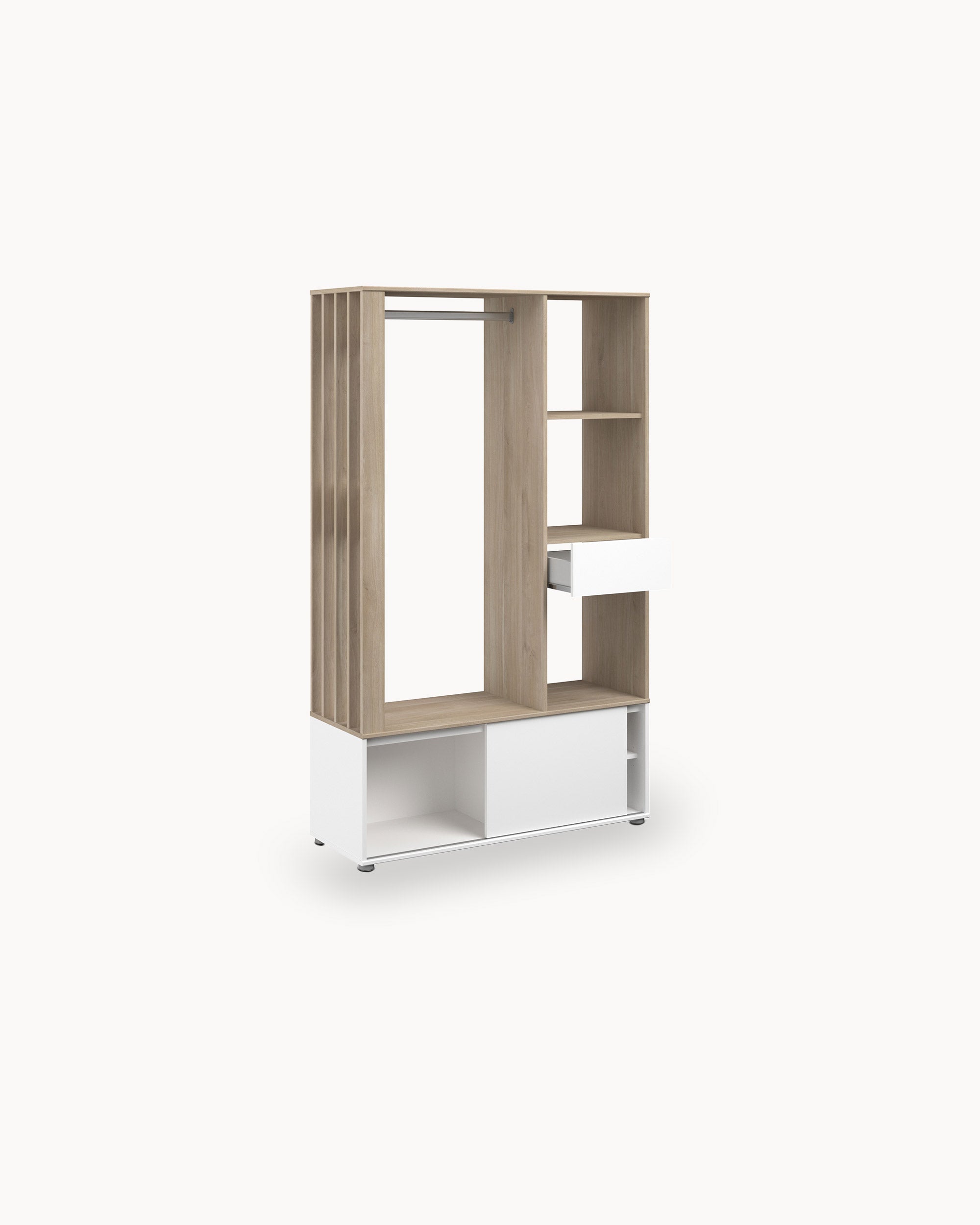 Mueble de entrada GHOST con perchero