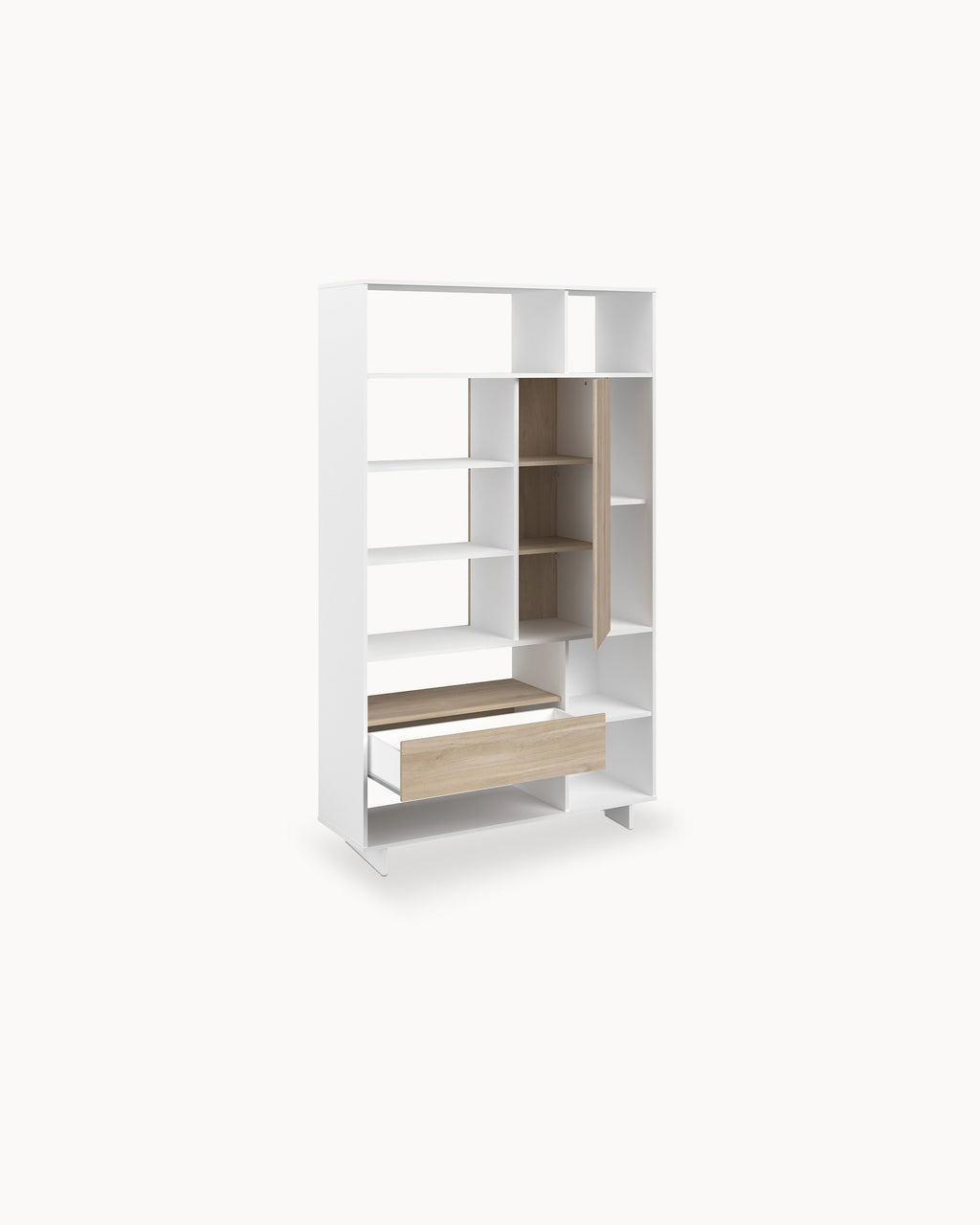 MAELLE shelf unit with 1 door and 1 drawer