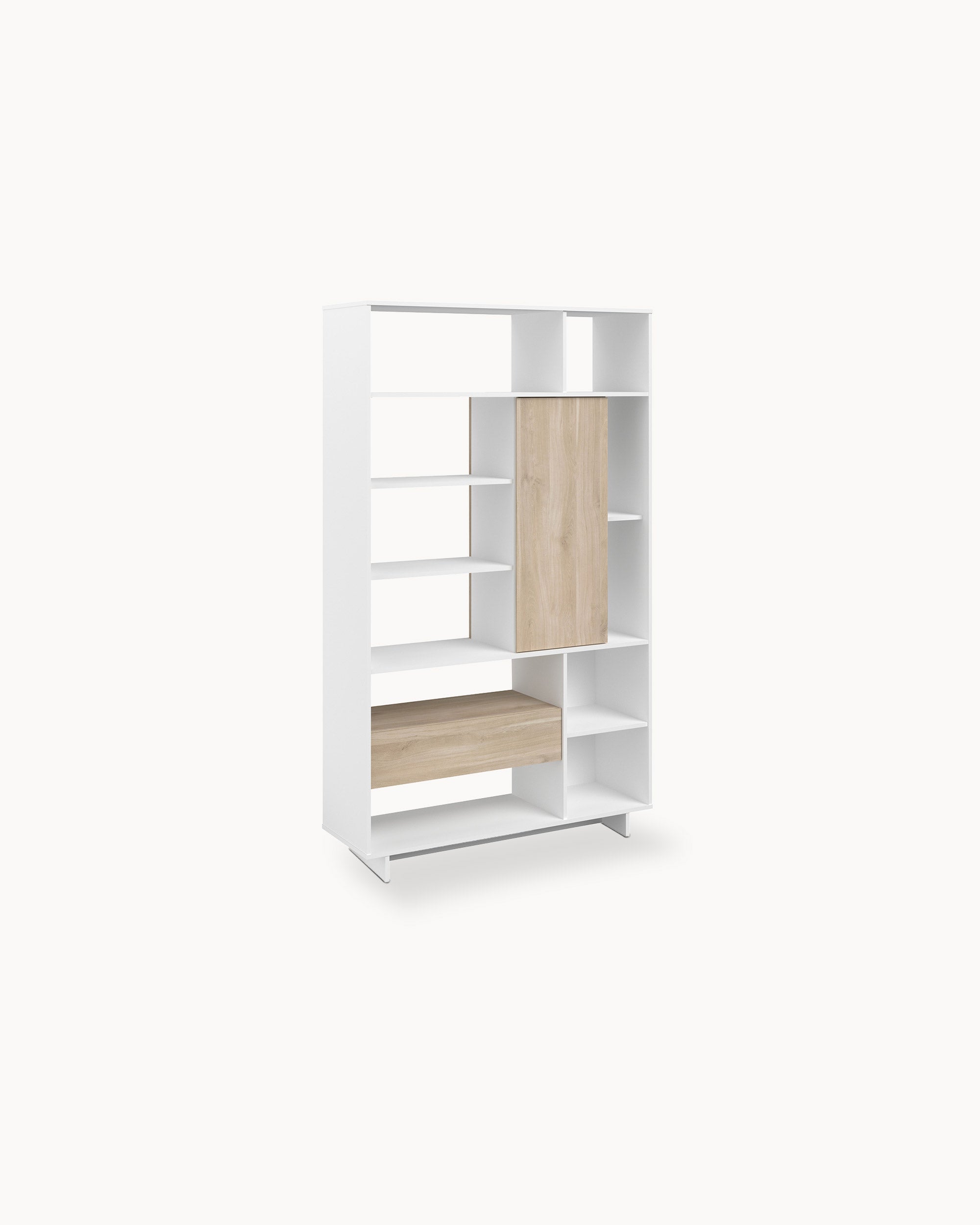 MAELLE shelf unit with 1 door and 1 drawer