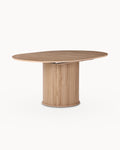 GORDON extendable round dining table (120-160cm)