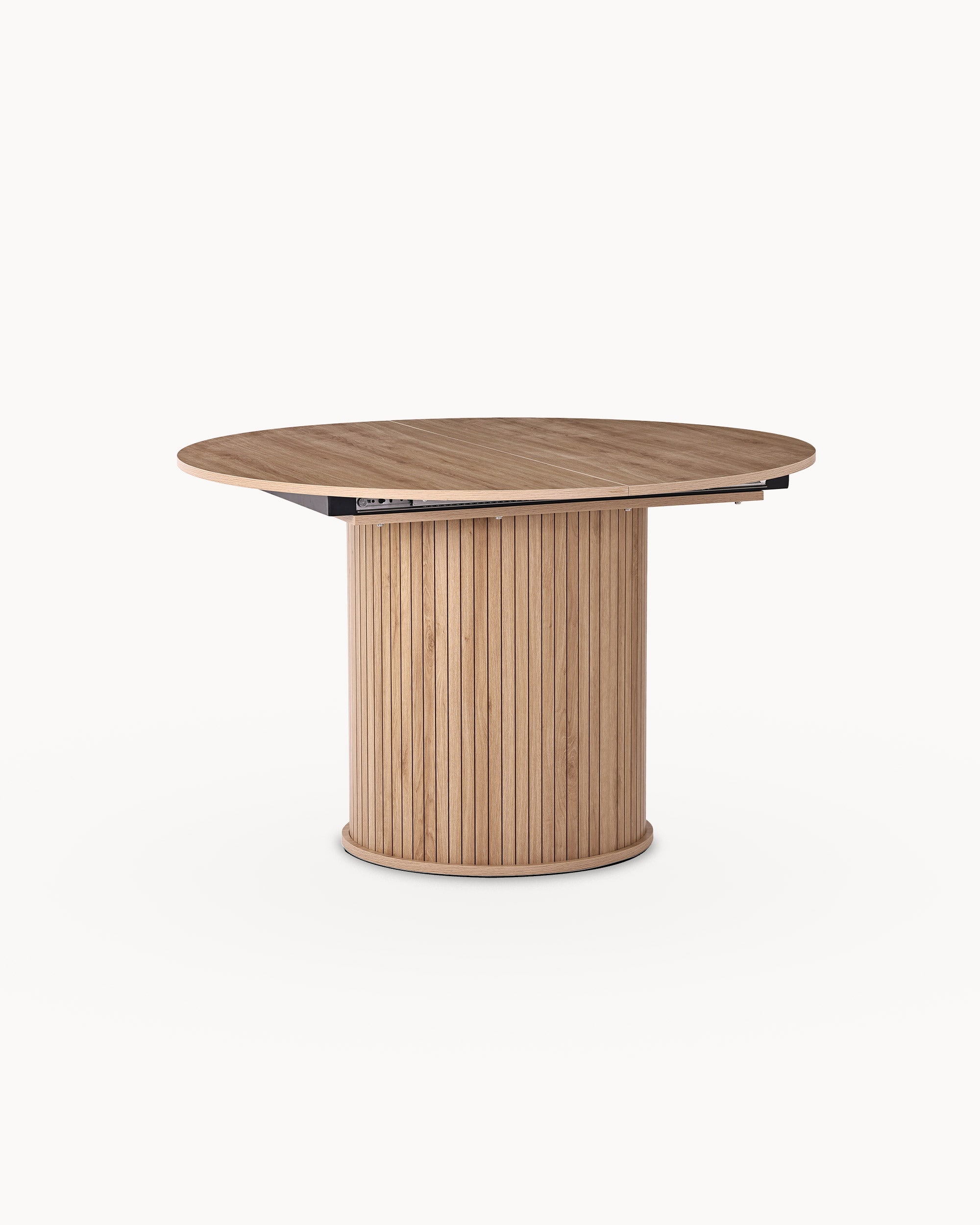 GORDON extendable round dining table (120-160cm)
