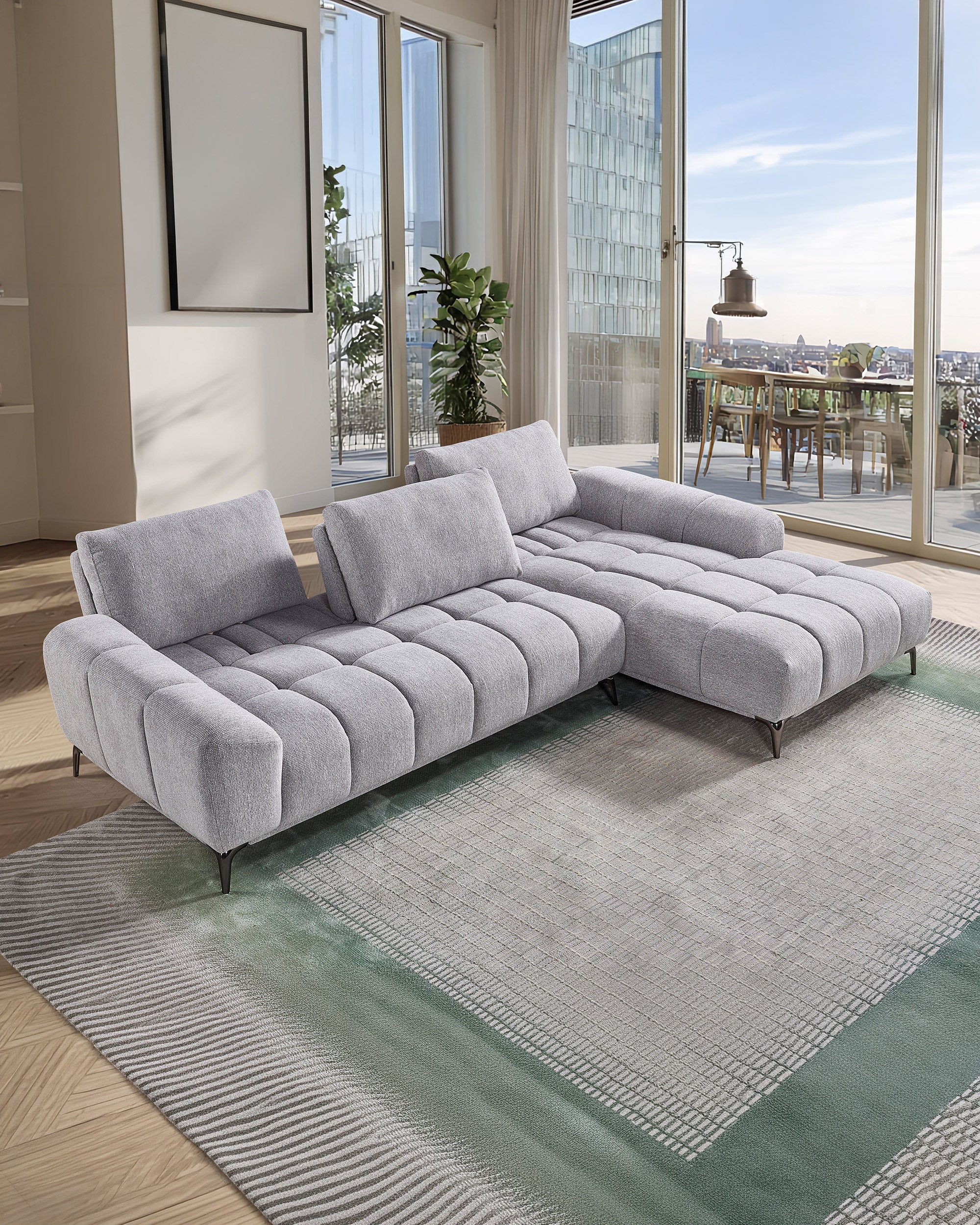 Sofá chaise longue LORENZO