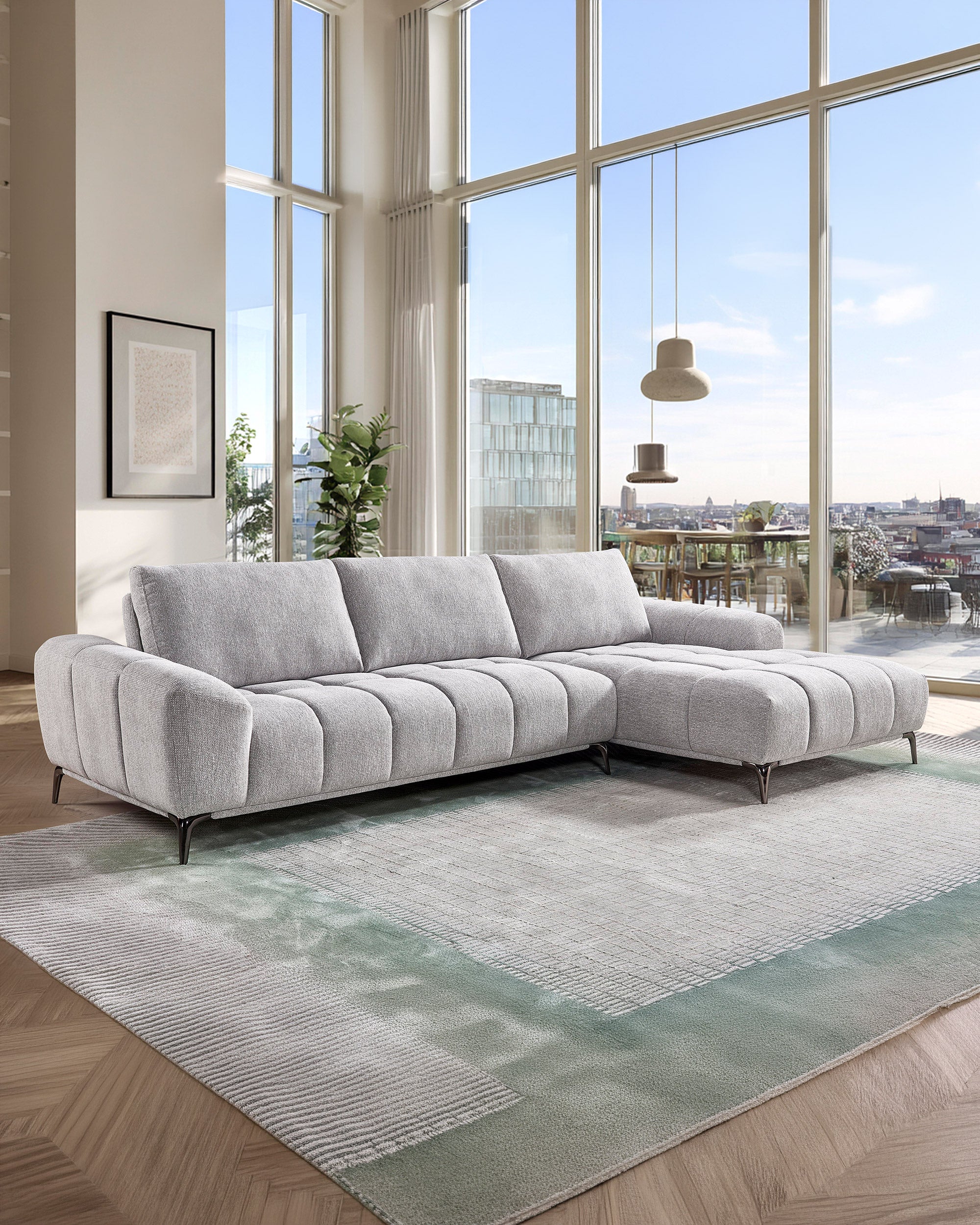 Sofá chaise longue LORENZO