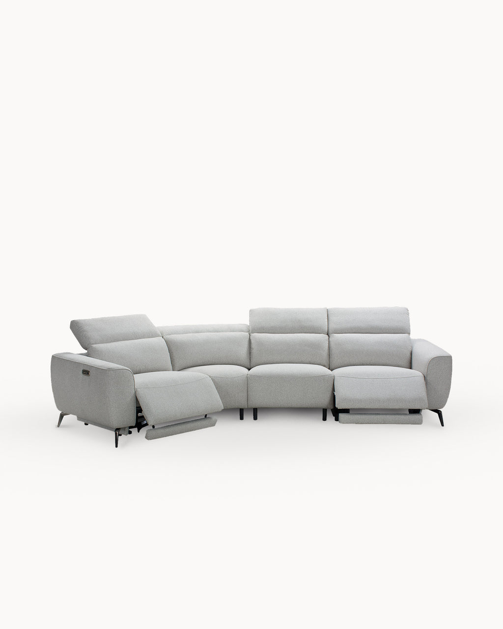 Sofá de canto VULCAN relax elétrico