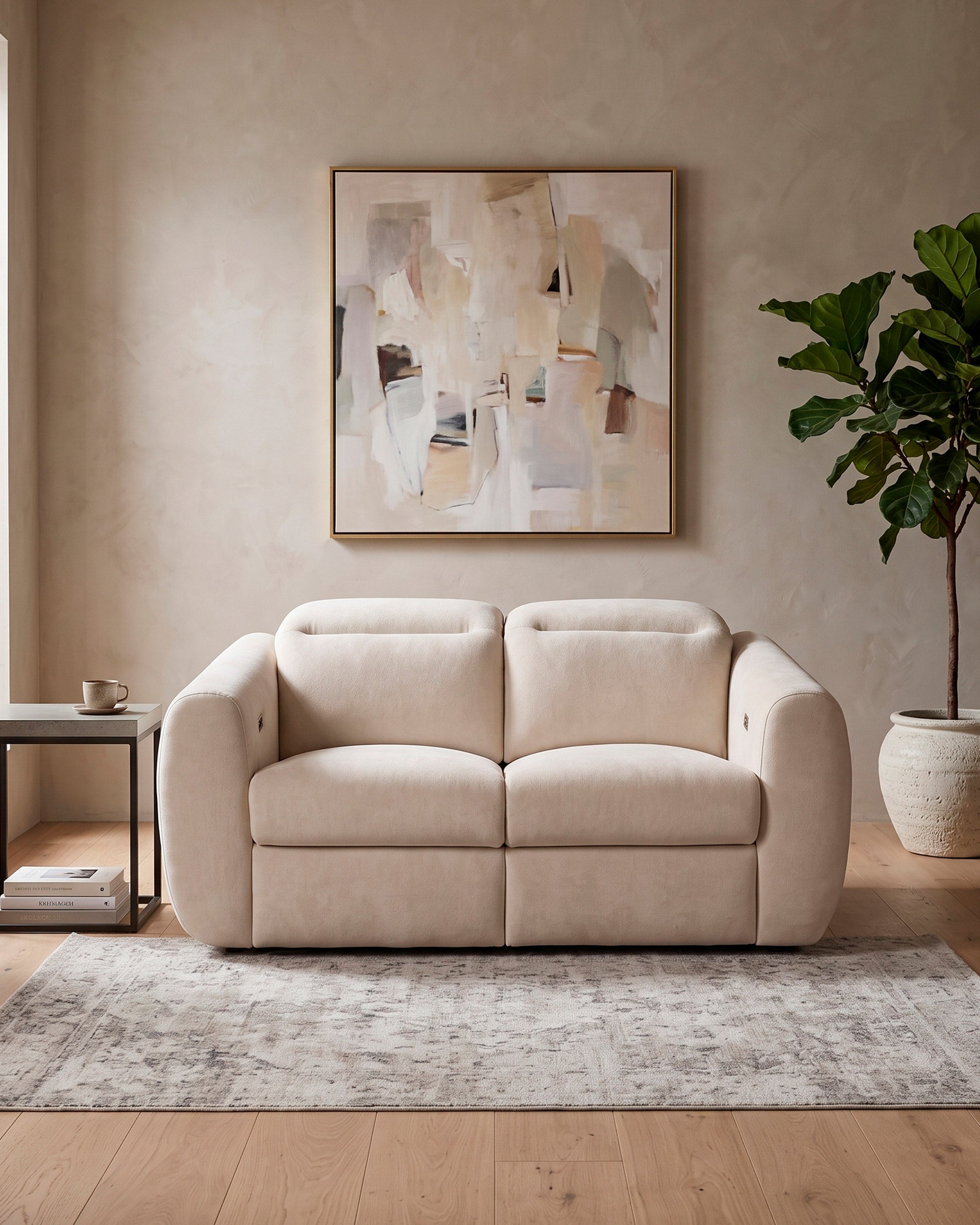 ROMAN 2-seater electric recliner sofa