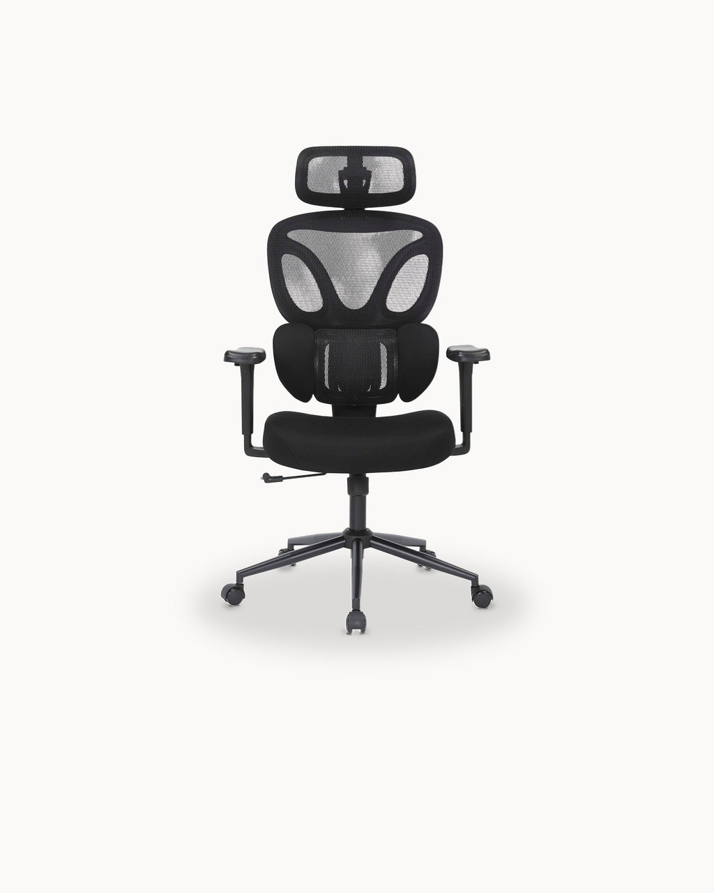 Silla de oficina reclinable DAILLY con reposabrazos ajustables