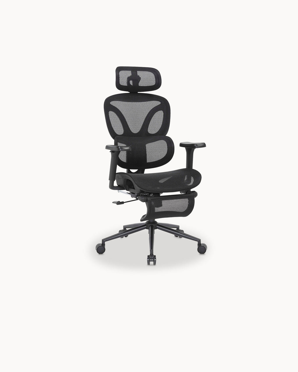 MASTER reclining office chair with footrest
