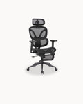 MASTER reclining office chair with footrest