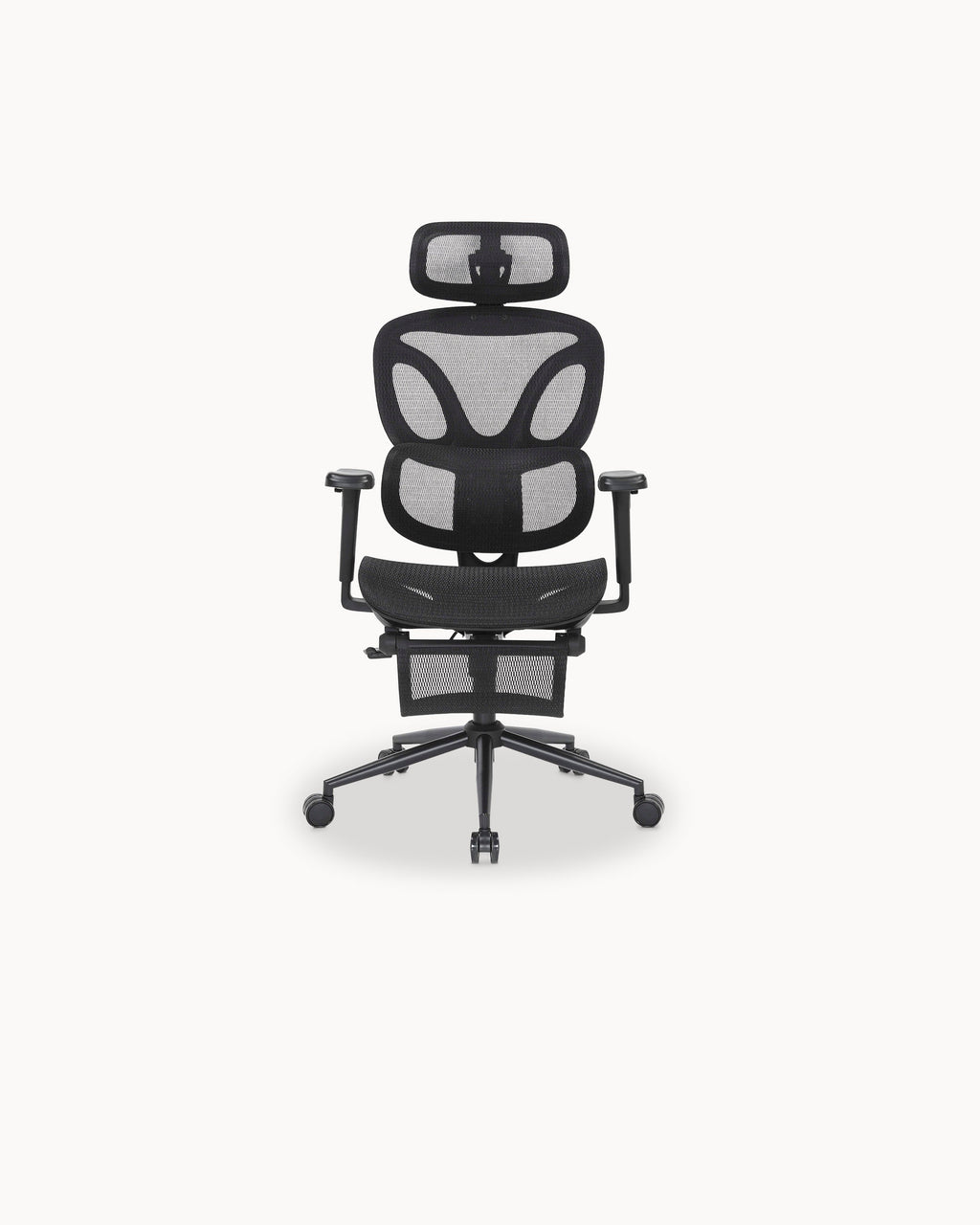 MASTER reclining office chair with footrest