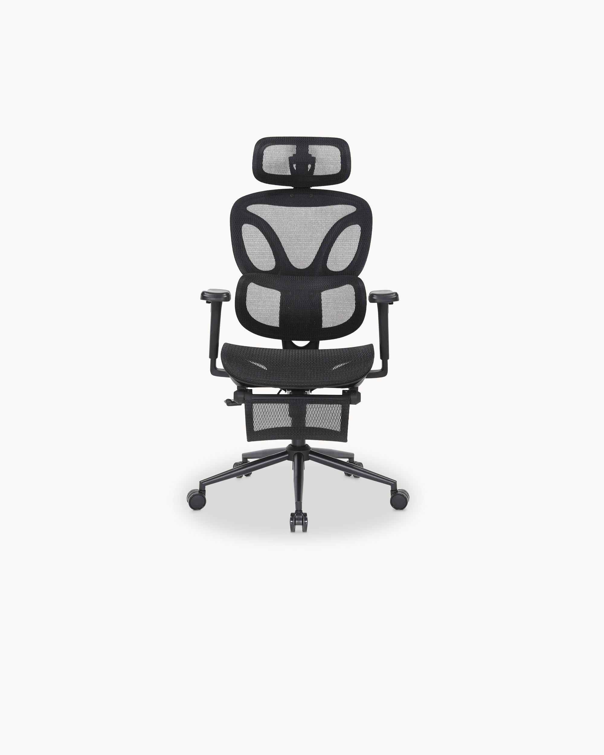 MASTER reclining office chair with footrest