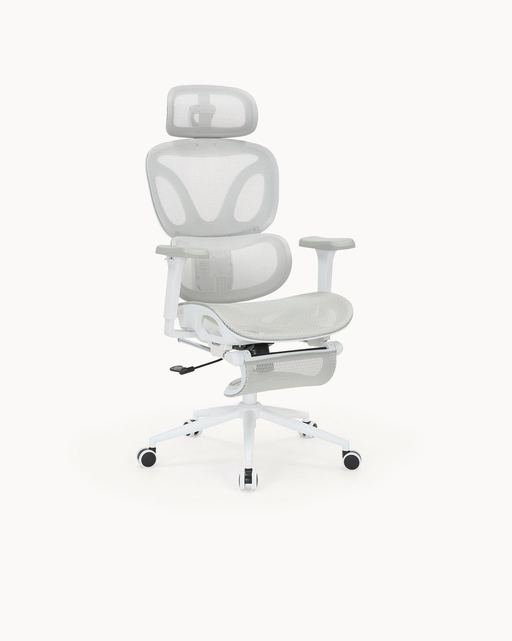 MASTER reclining office chair with footrest