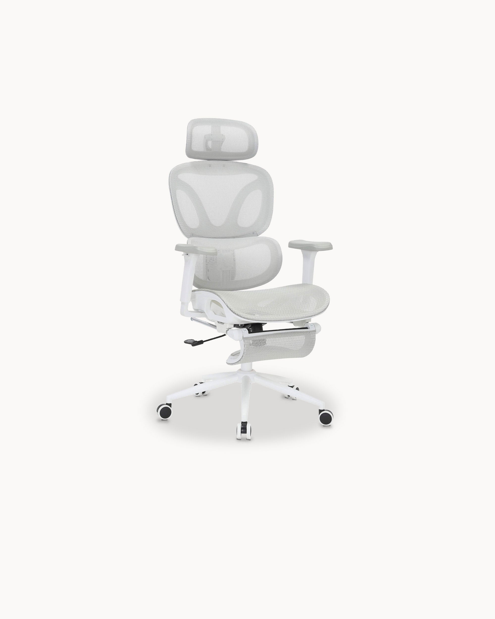 MASTER reclining office chair with footrest