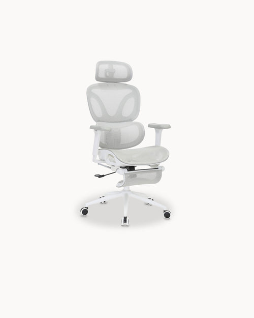 Silla de oficina reclinable MASTER con reposapiés