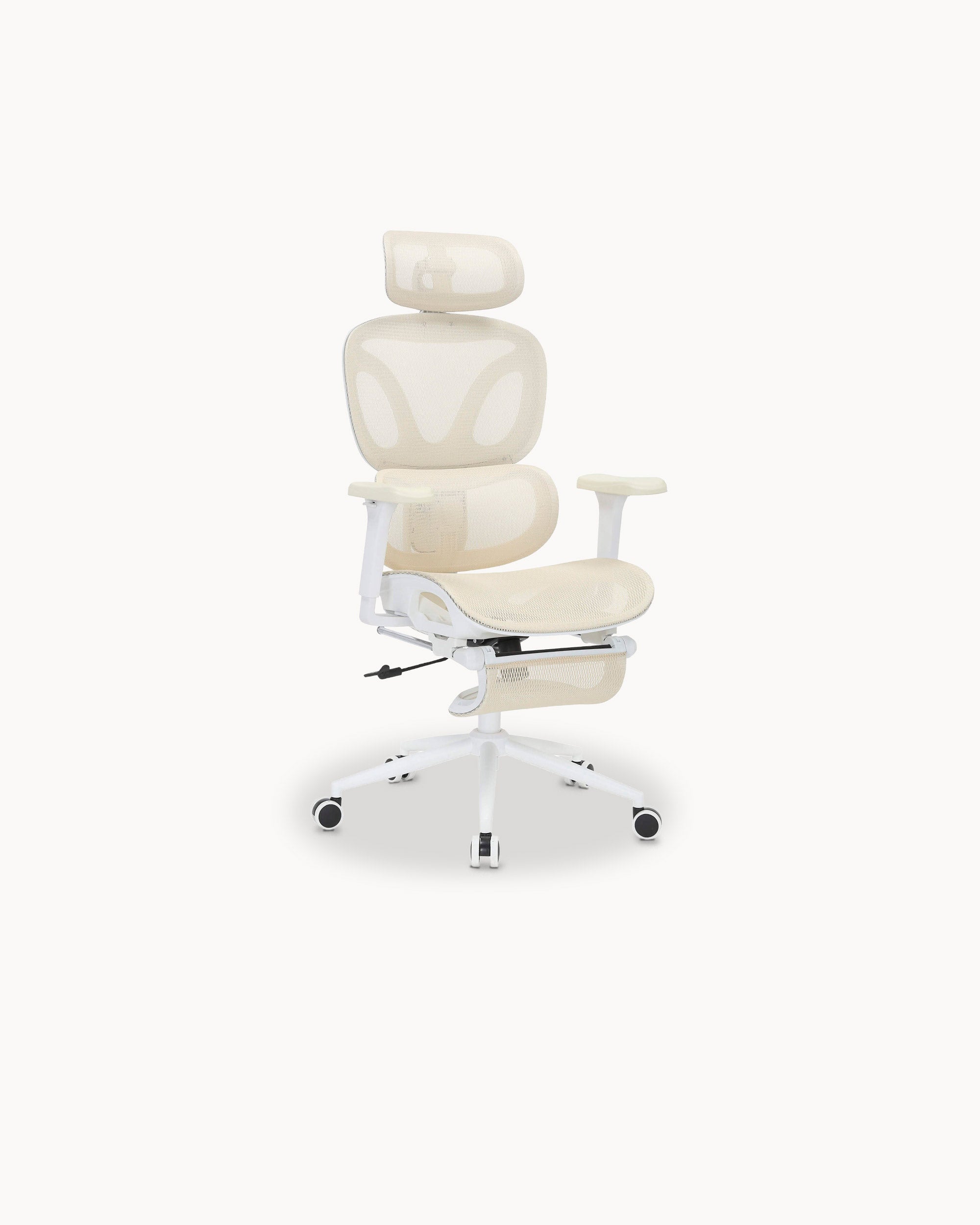 MASTER reclining office chair with footrest