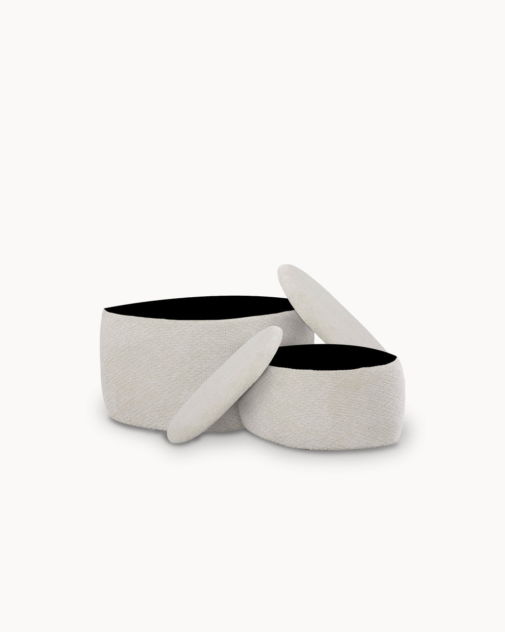 Set of 2 DELLA storage benches