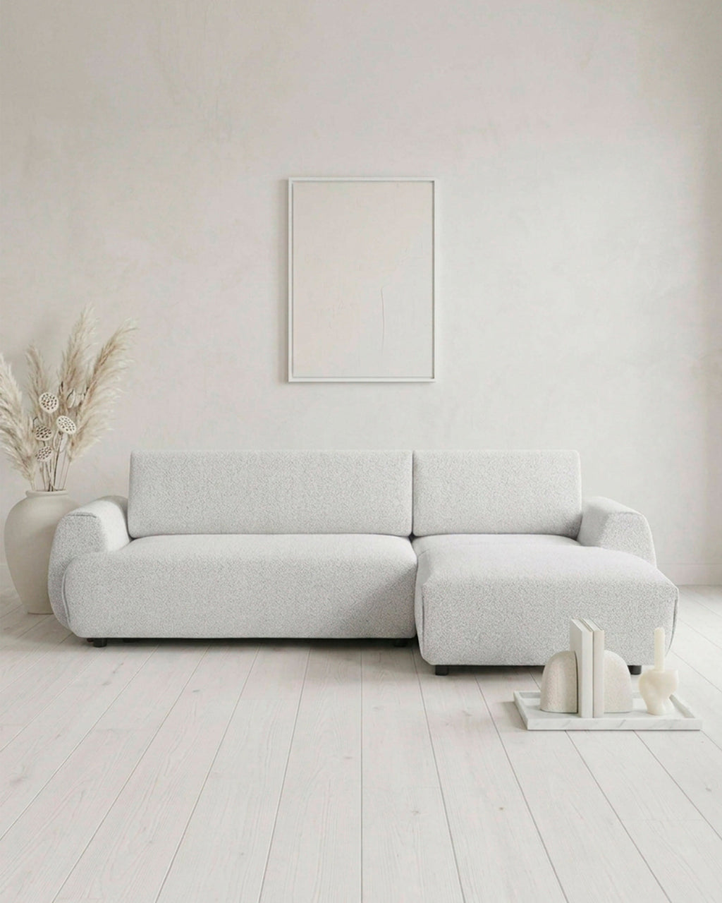 MONET chaise longue sofa bed with storage