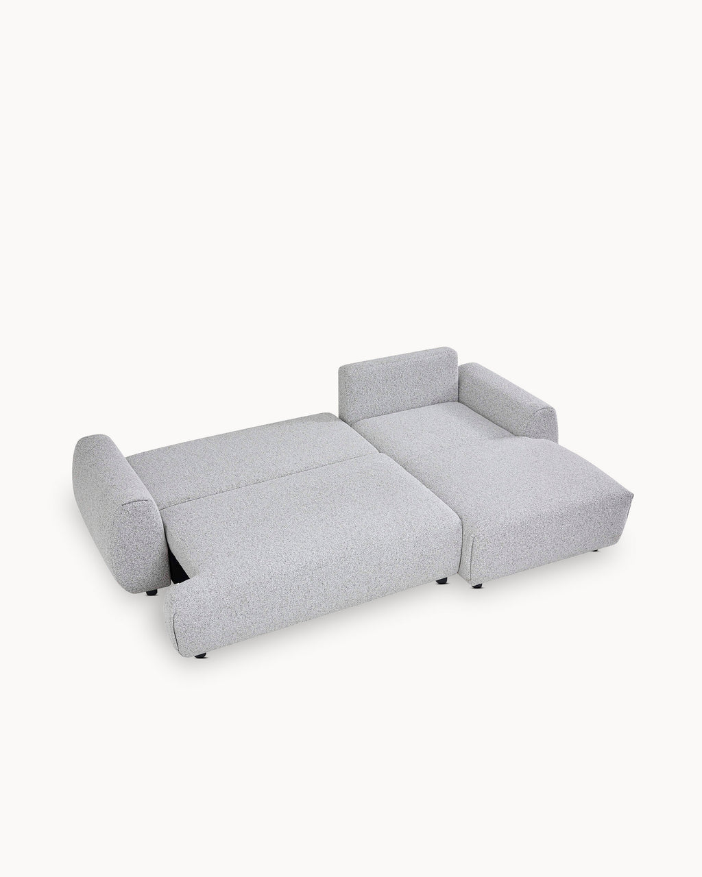 MONET chaise longue sofa bed with storage