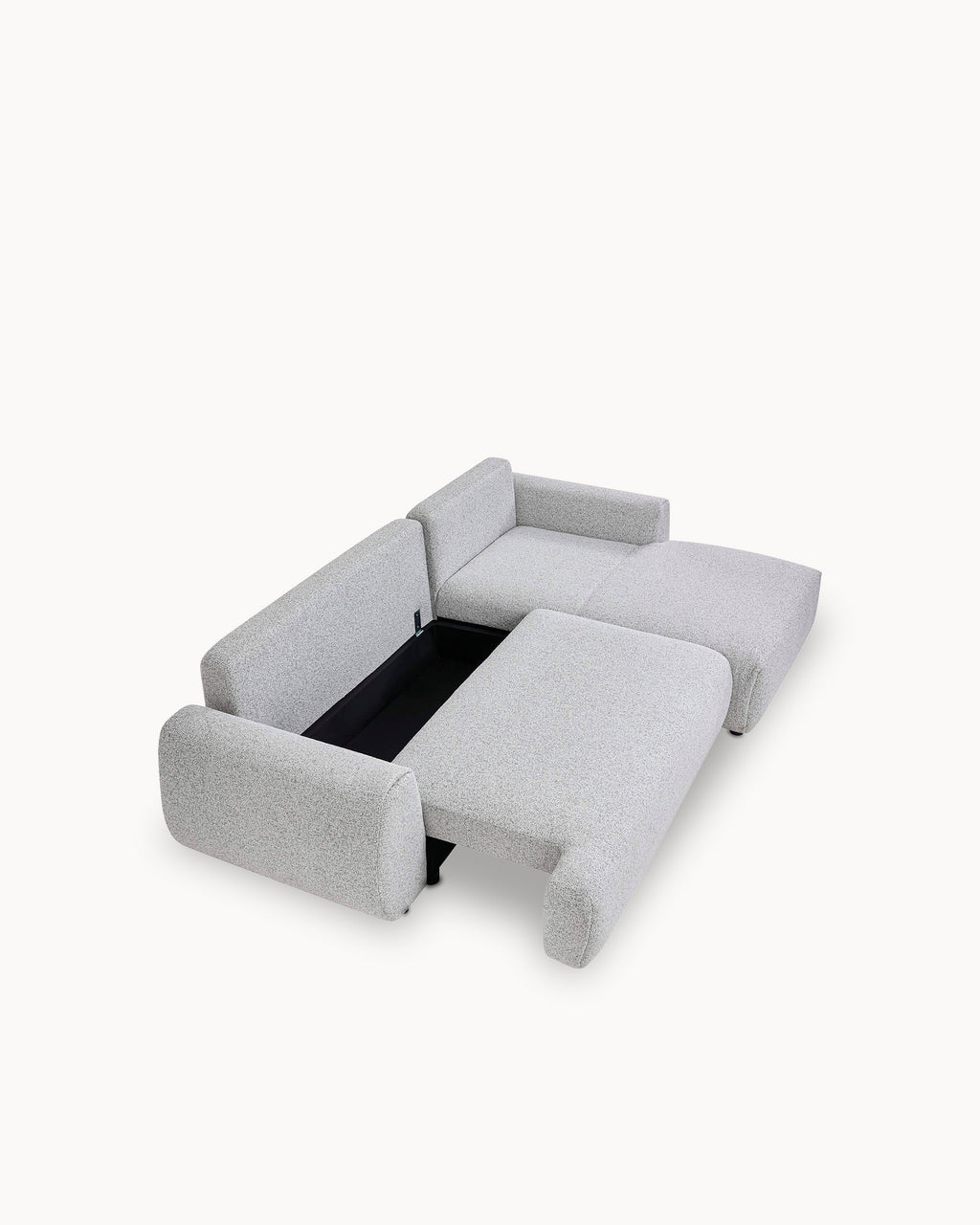MONET chaise longue sofa bed with storage