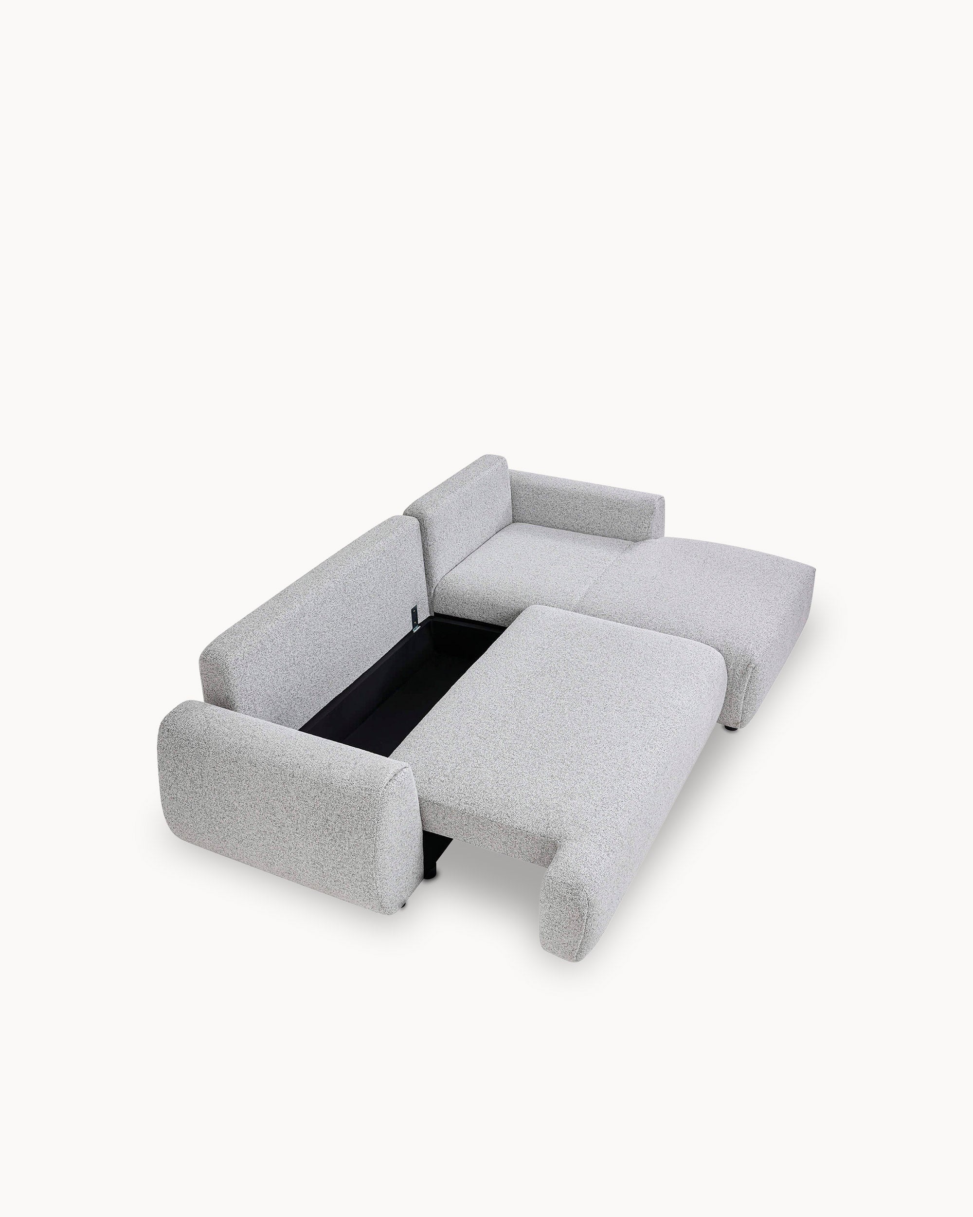MONET chaise longue sofa bed with storage