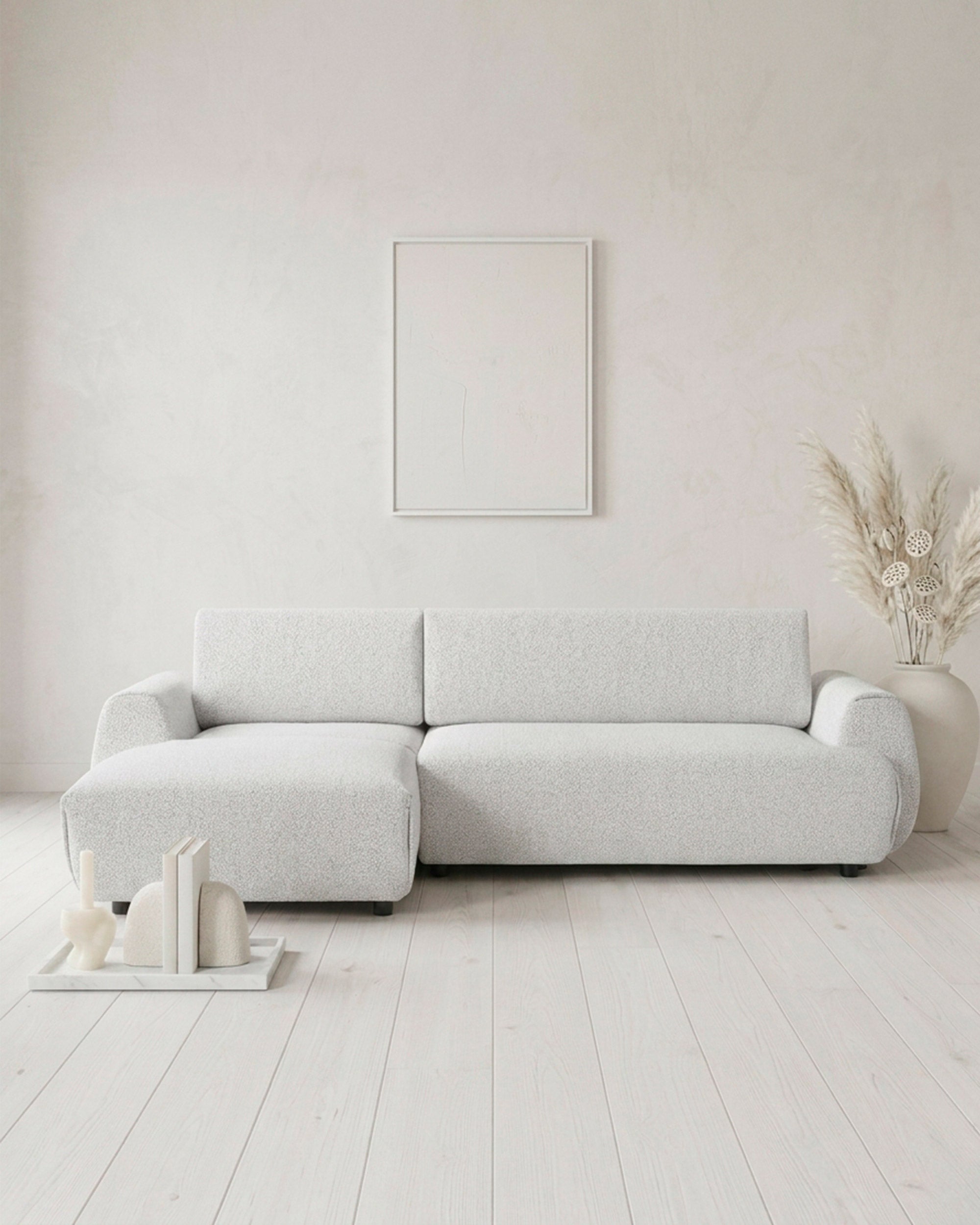 MONET chaise longue sofa bed with storage
