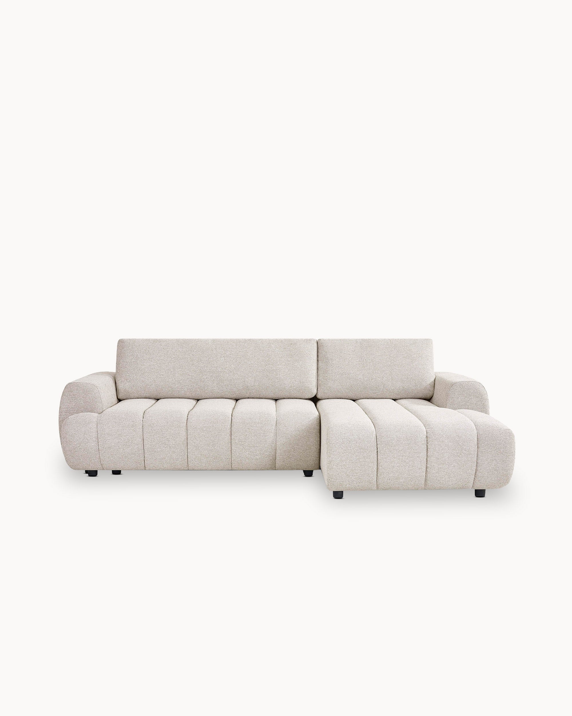 IMPRESSION chaise longue sofa with bed and storage chest