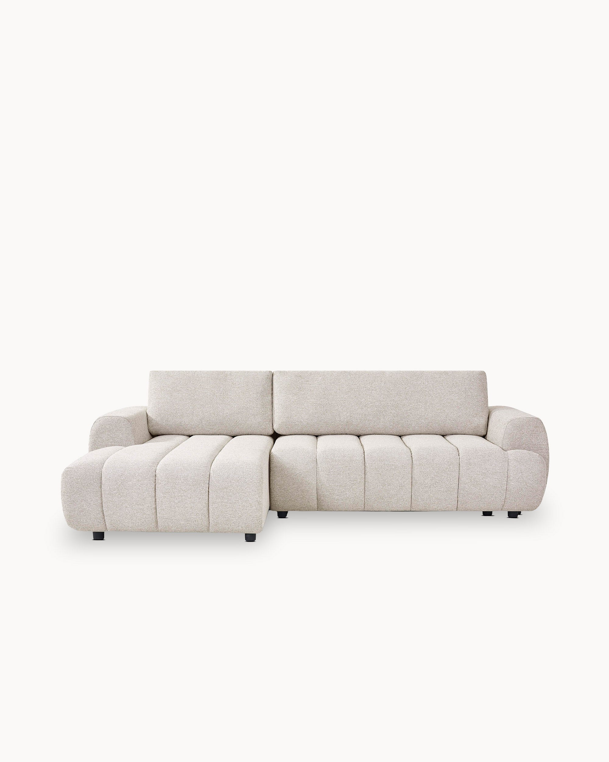 IMPRESSION chaise longue sofa with bed and storage chest