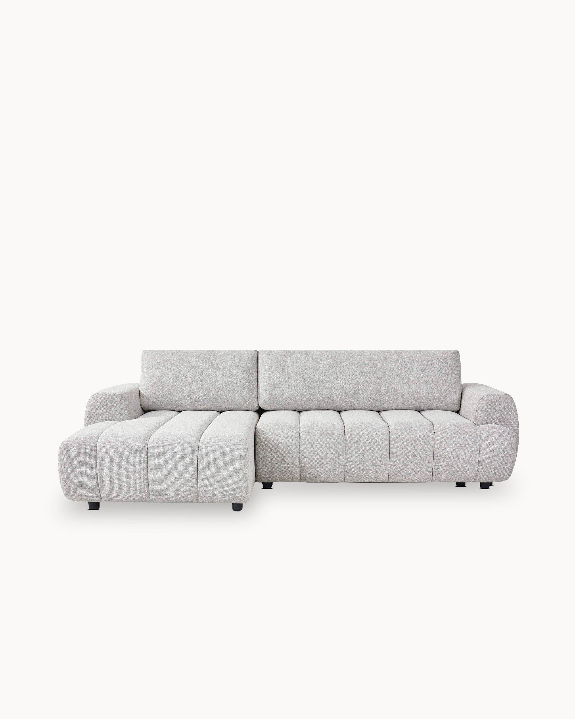 IMPRESSION chaise longue sofa with bed and storage chest