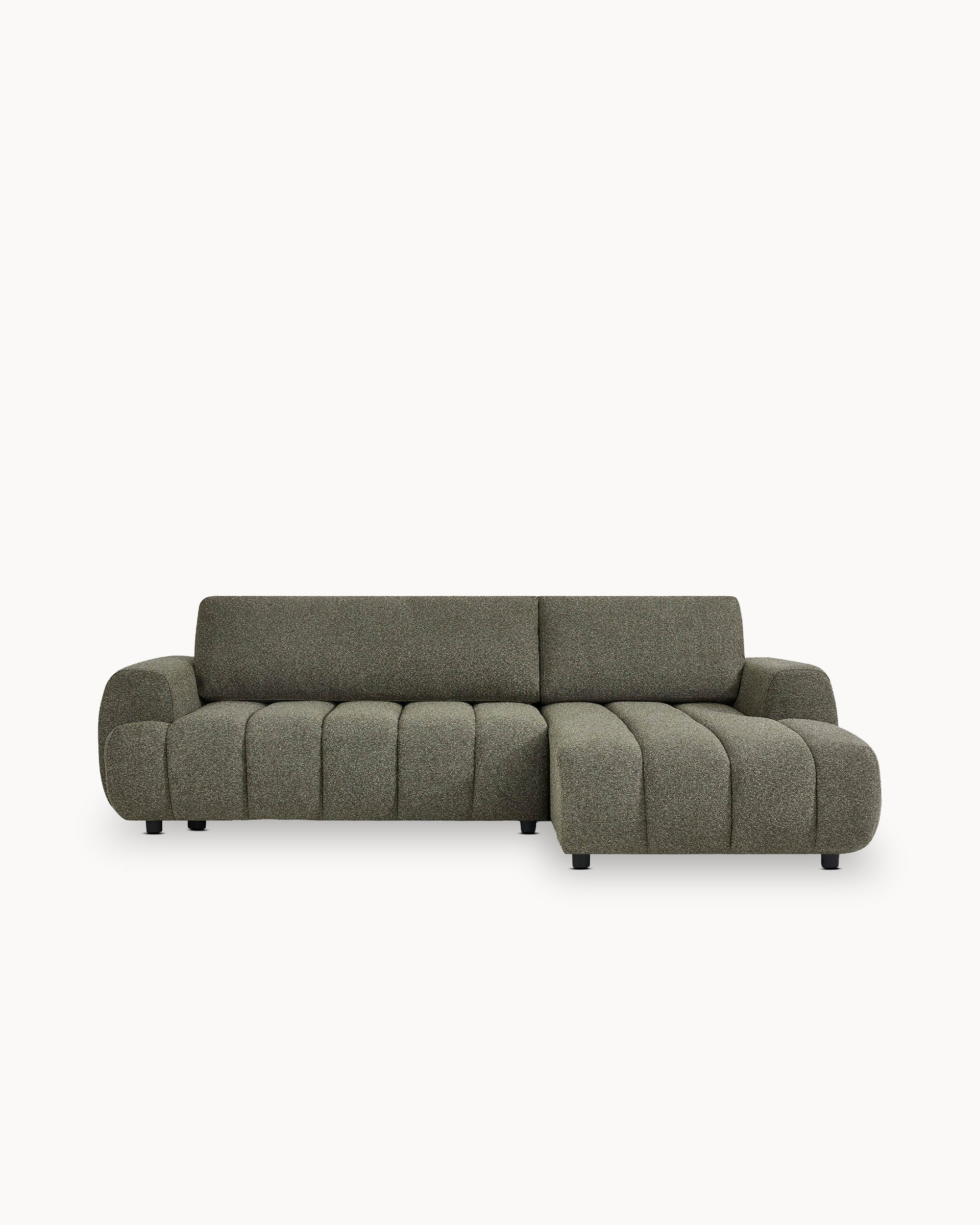 IMPRESSION chaise longue sofa with bed and storage chest