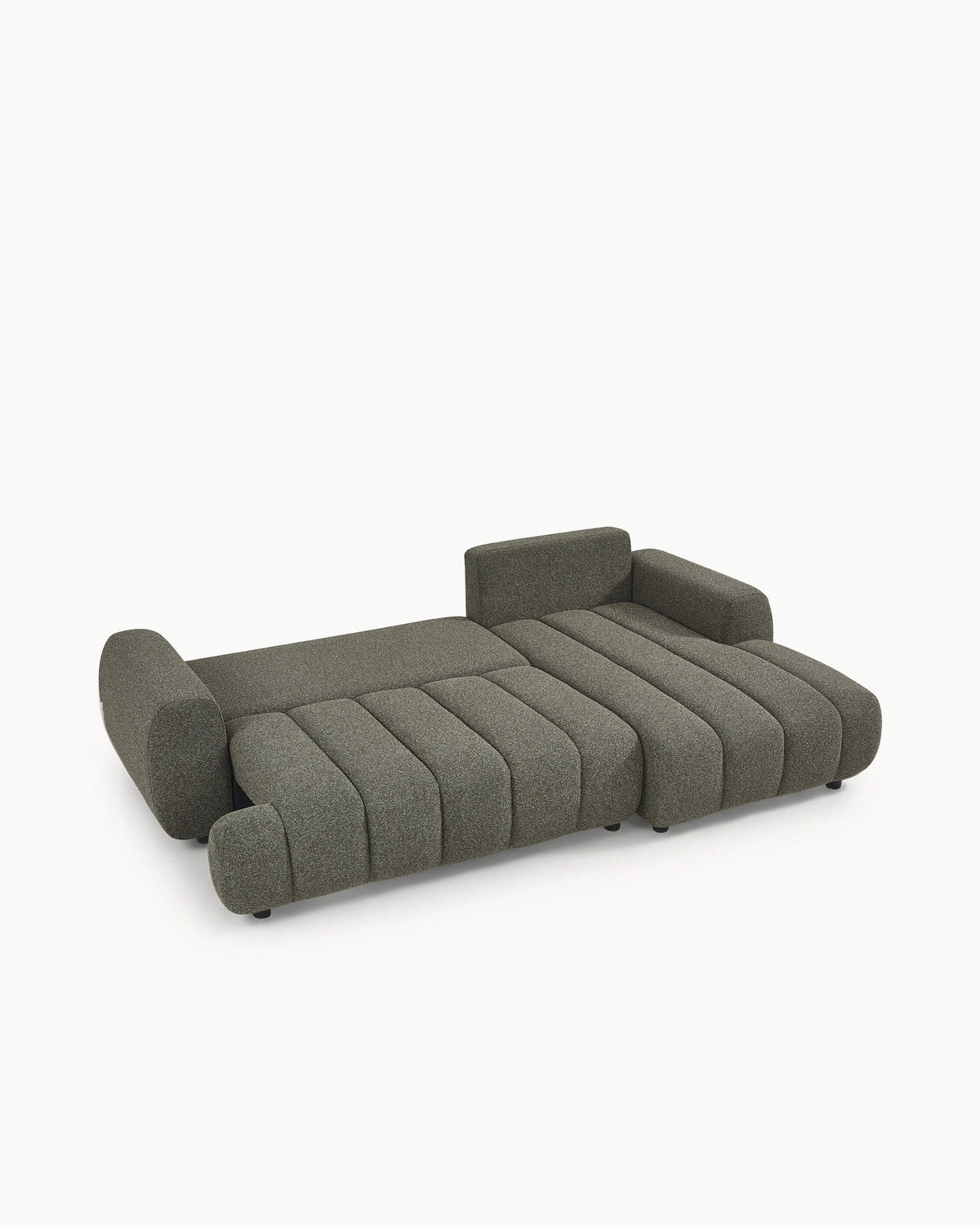 Sofá chaise longue IMPRESSION con cama y arcón