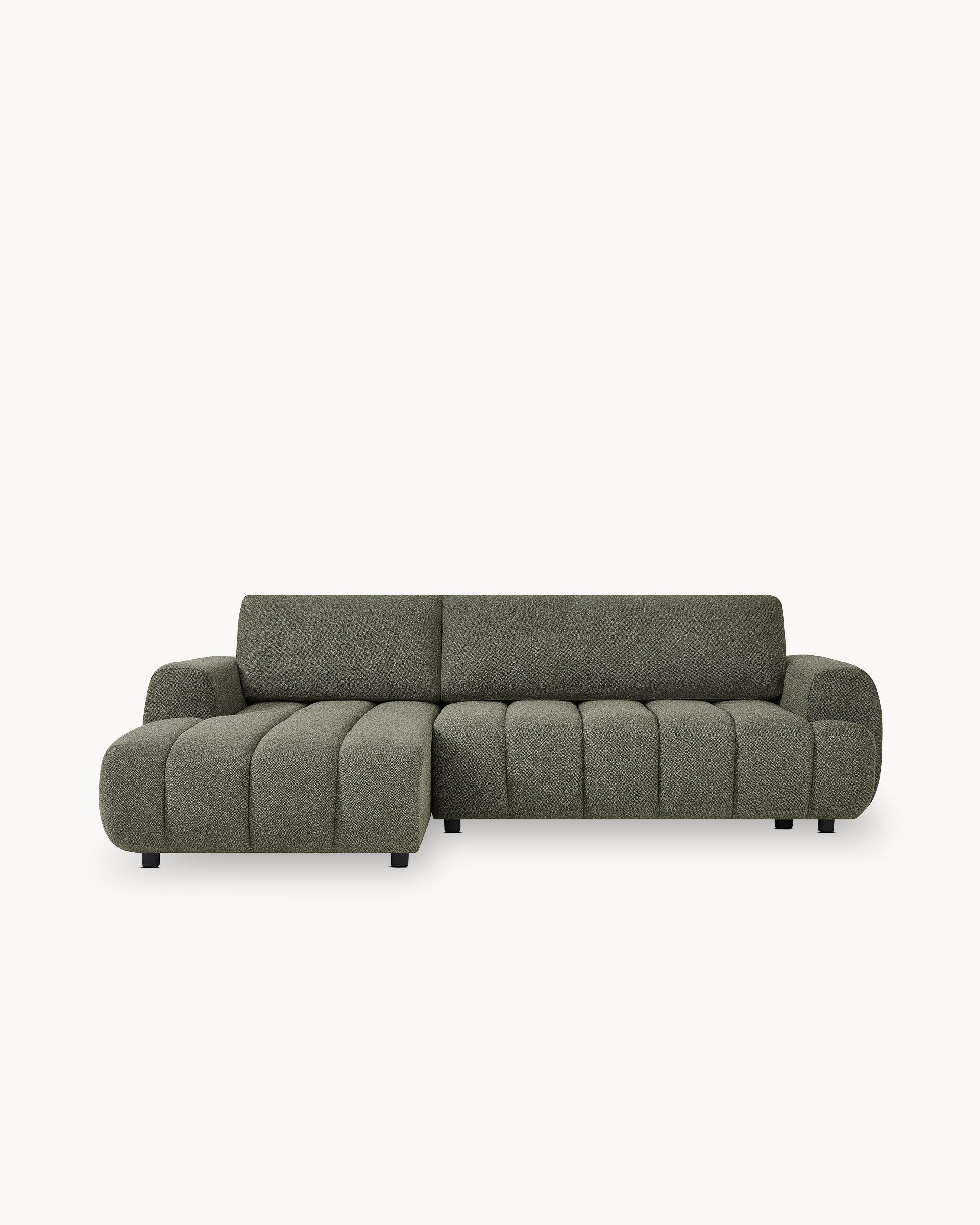 IMPRESSION chaise longue sofa with bed and storage chest