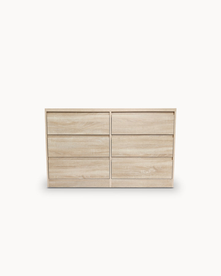 Cómoda NEO com 6 gavetas
