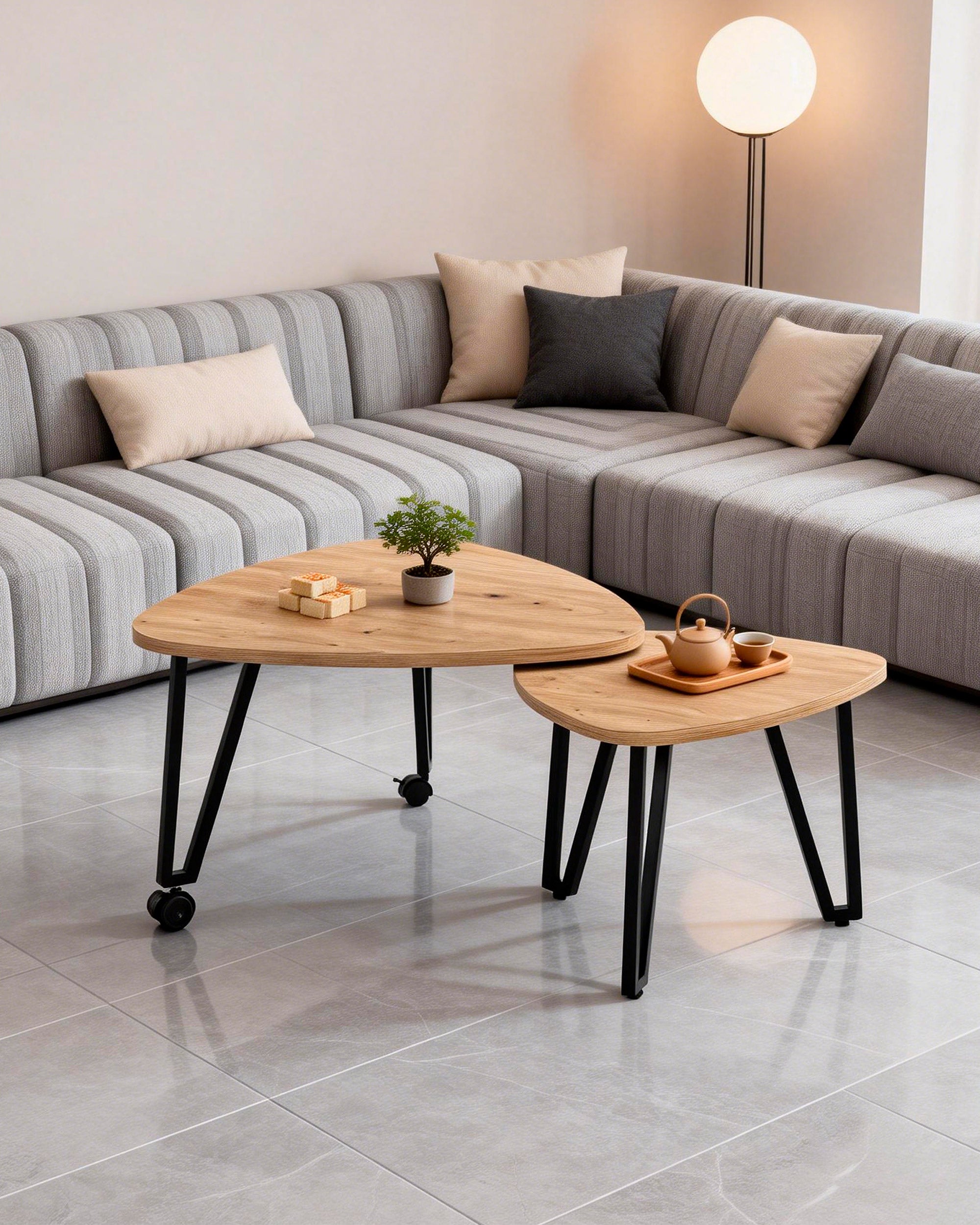CAROLINE Swivel Coffee Table