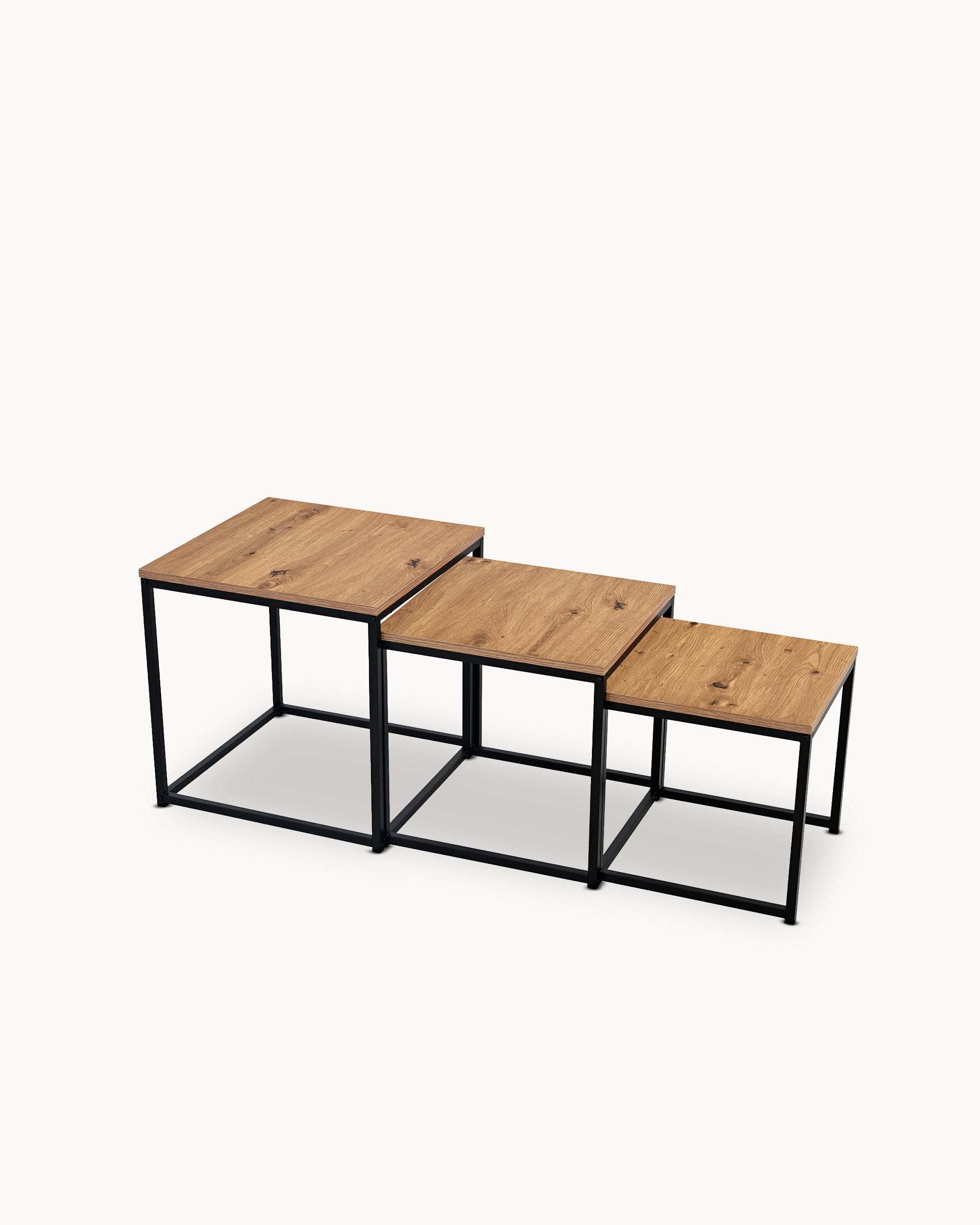Set of 3 ABEL nesting tables
