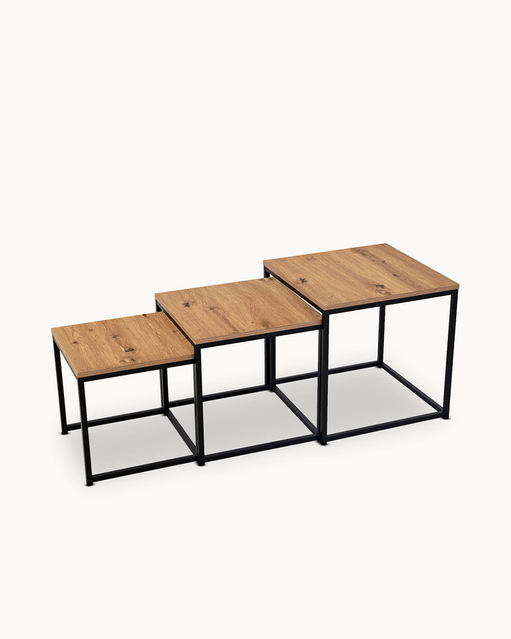 Set of 3 ABEL nesting tables