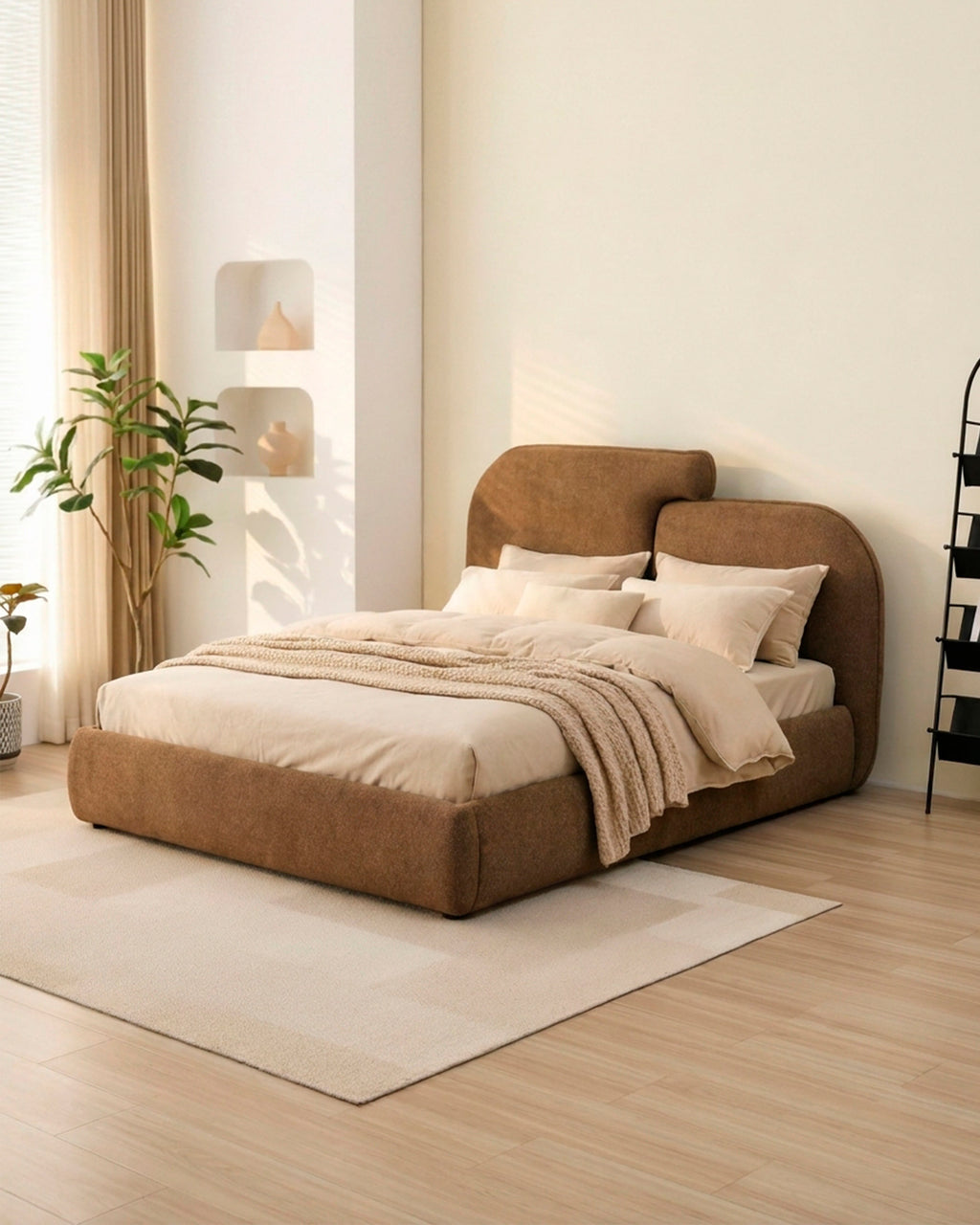Cama de casal elevatória POPPY