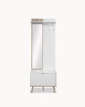 GOTEBORG entrance hall furniture with mirror and coat rack