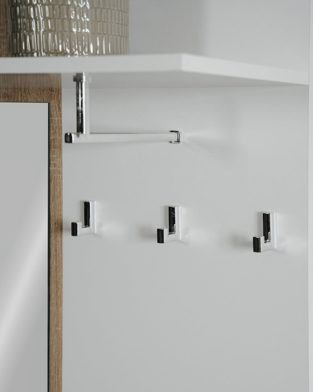 GOTEBORG entrance hall furniture with mirror and coat rack