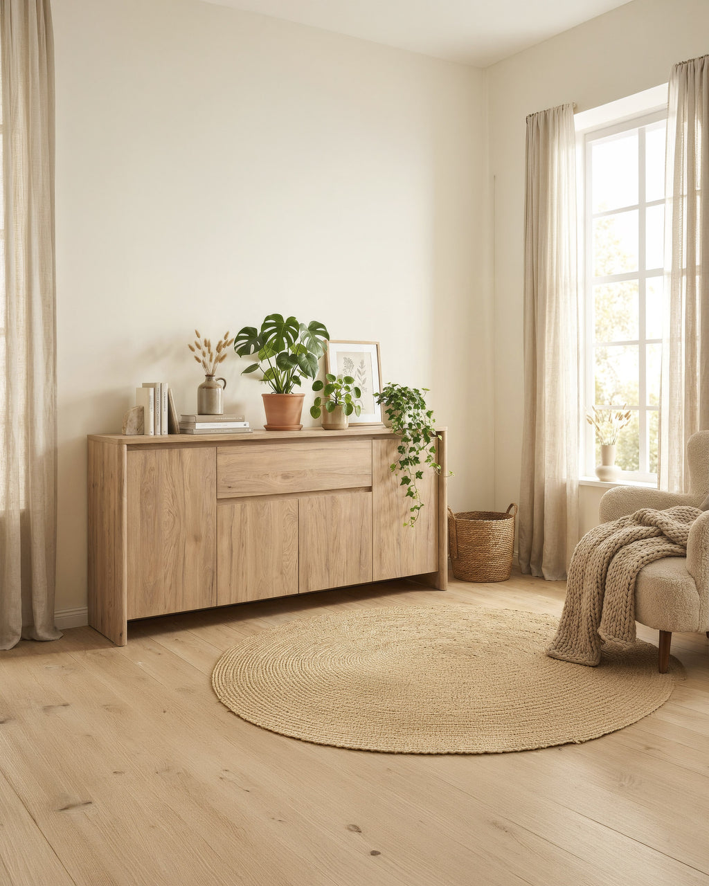 GENF Sideboard with 4 doors and 1 drawer
