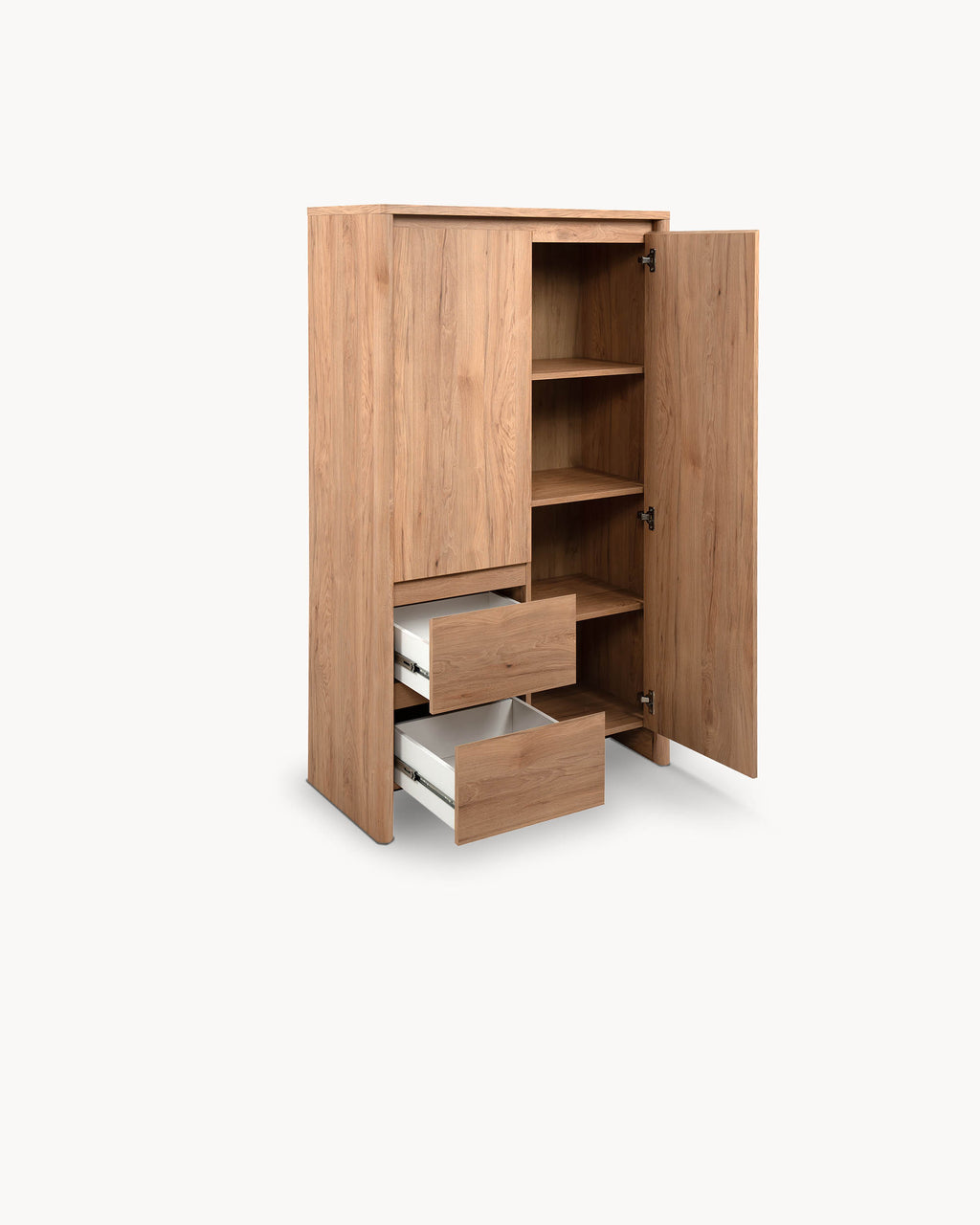 GENF Tall Sideboard with 2 Doors and 2 Drawers