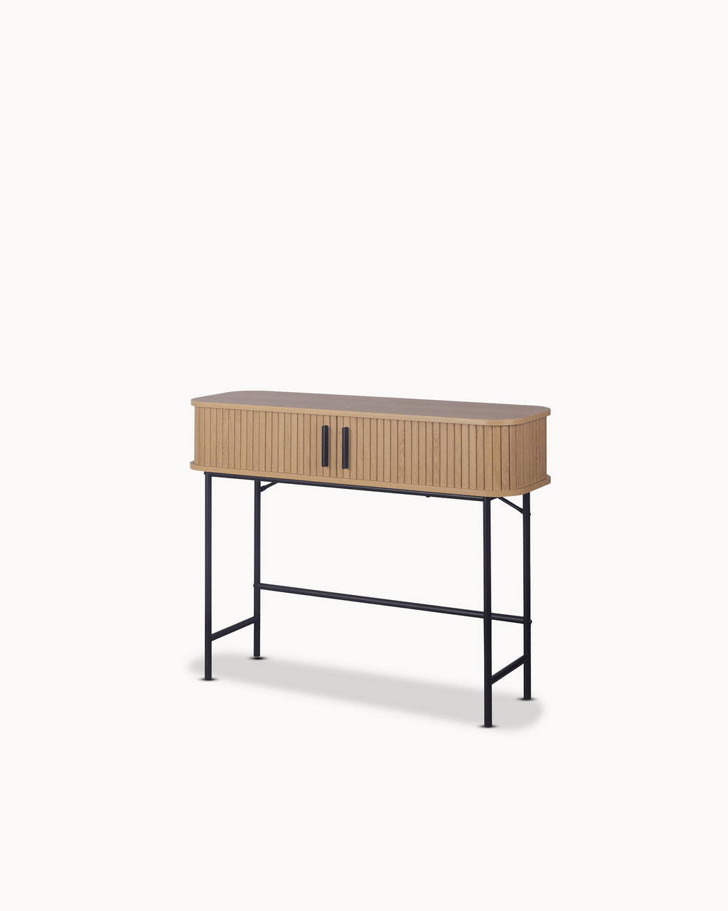 KAJSA Console Table with 2 Sliding Doors