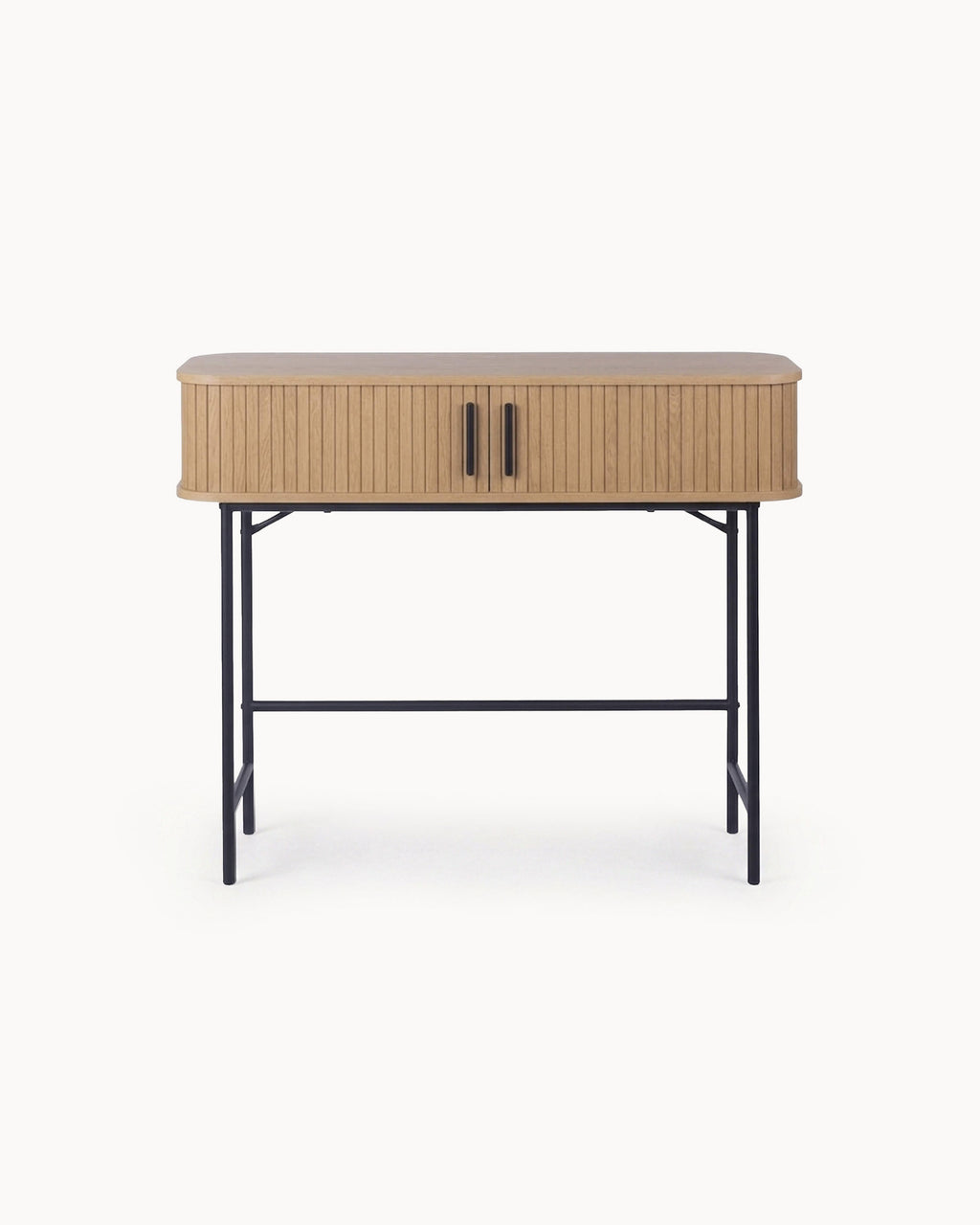 KAJSA Console Table with 2 Sliding Doors