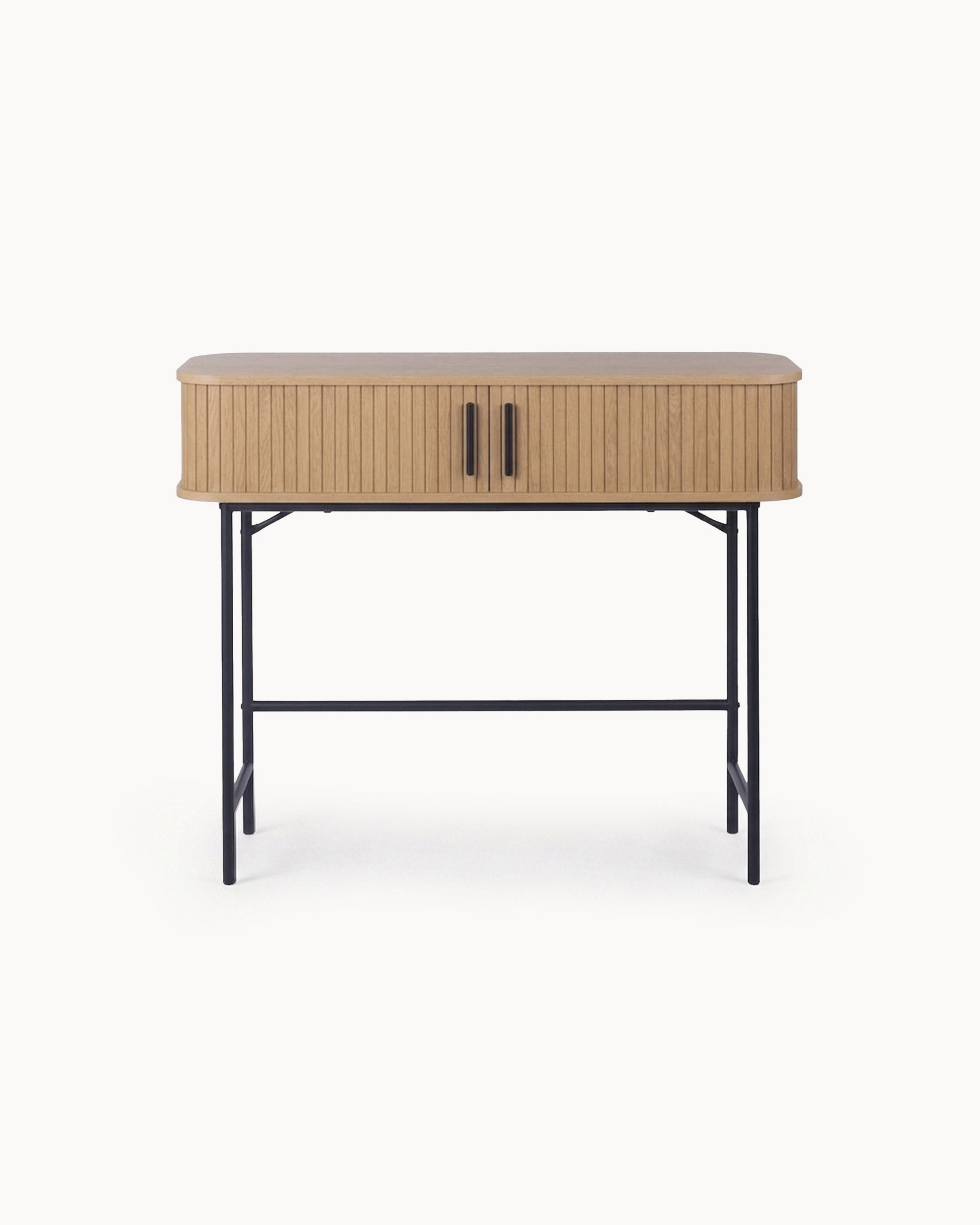 KAJSA Console Table with 2 Sliding Doors