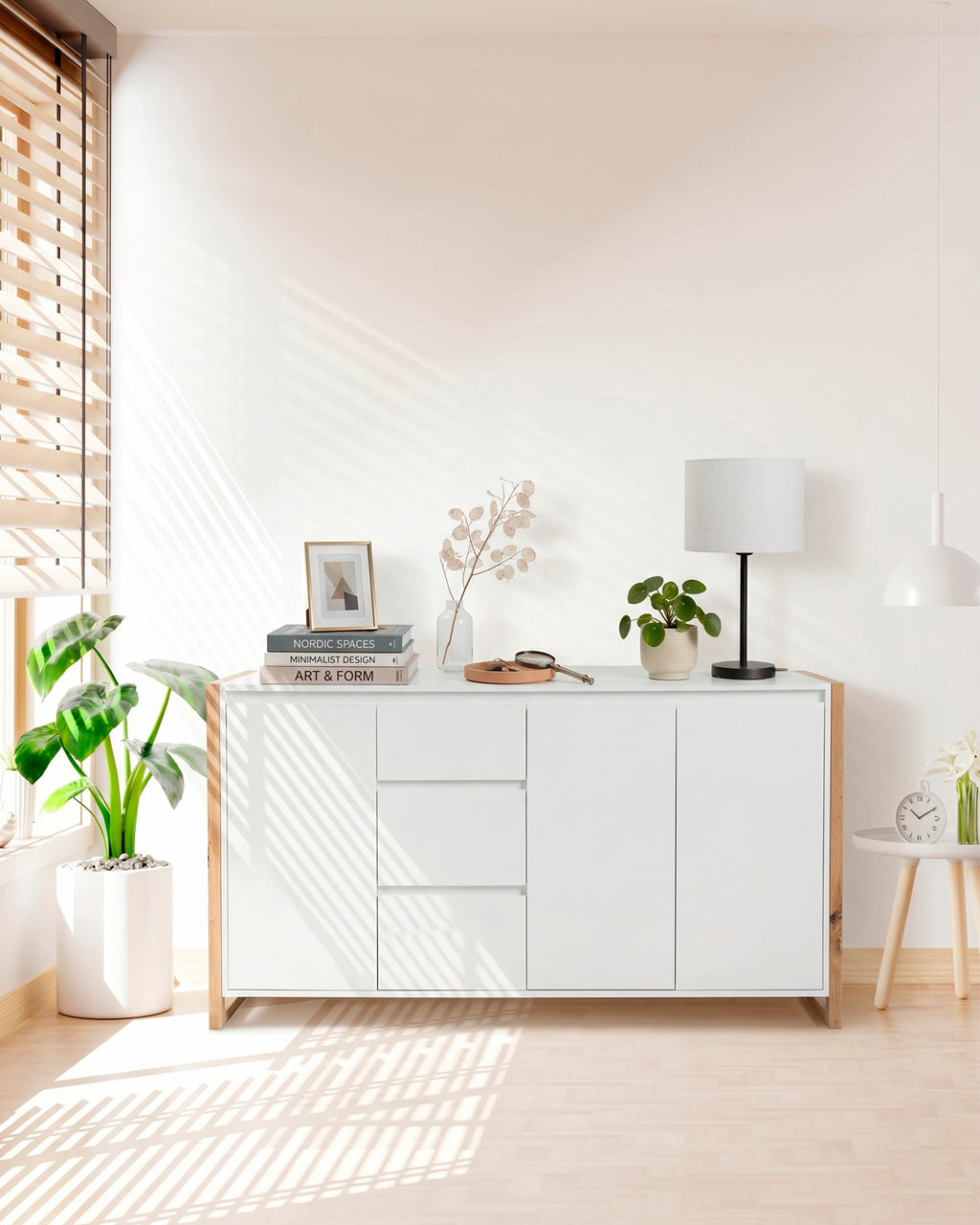 Aparador DENVER com 3 portas e 3 gavetas