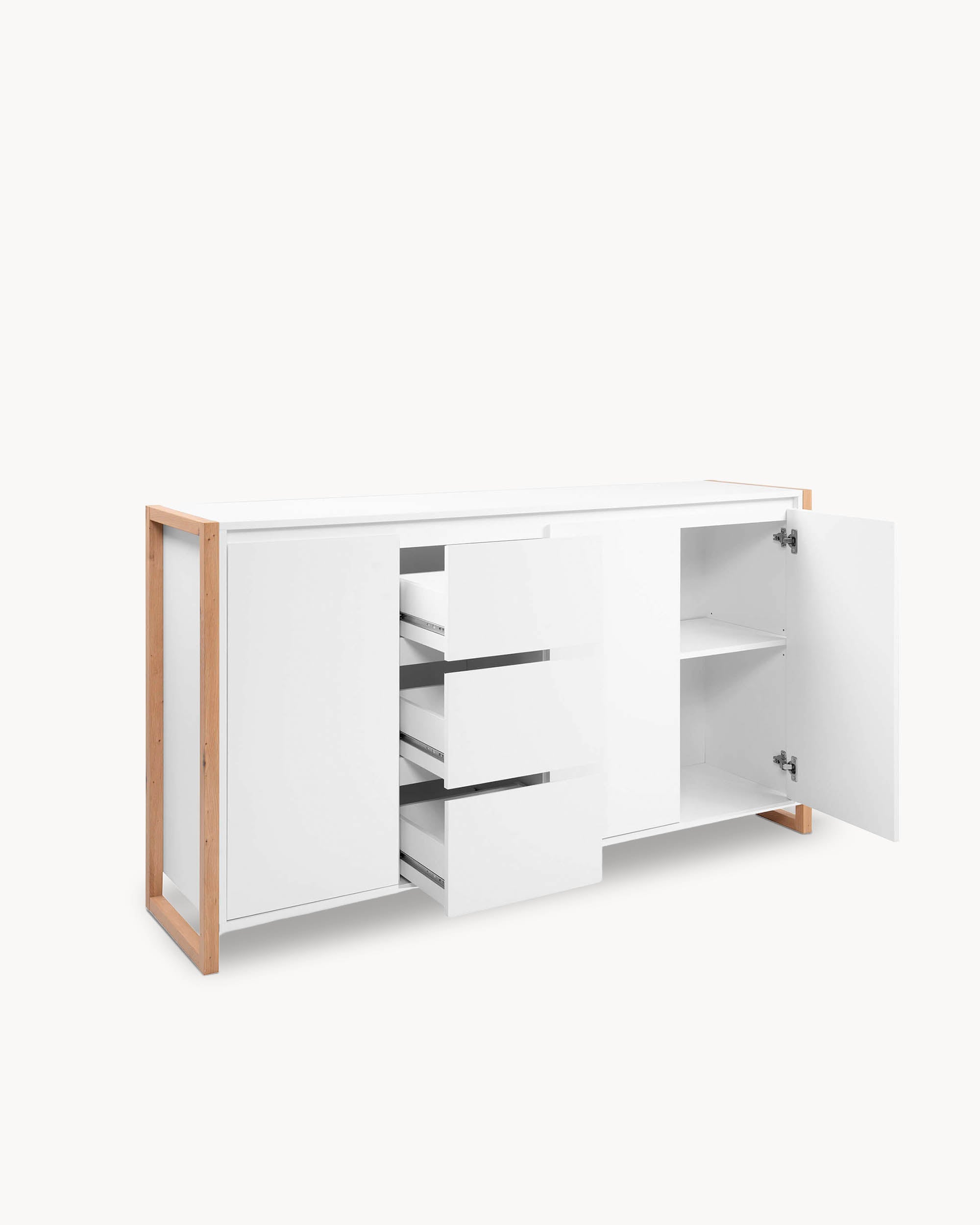 Aparador DENVER com 3 portas e 3 gavetas