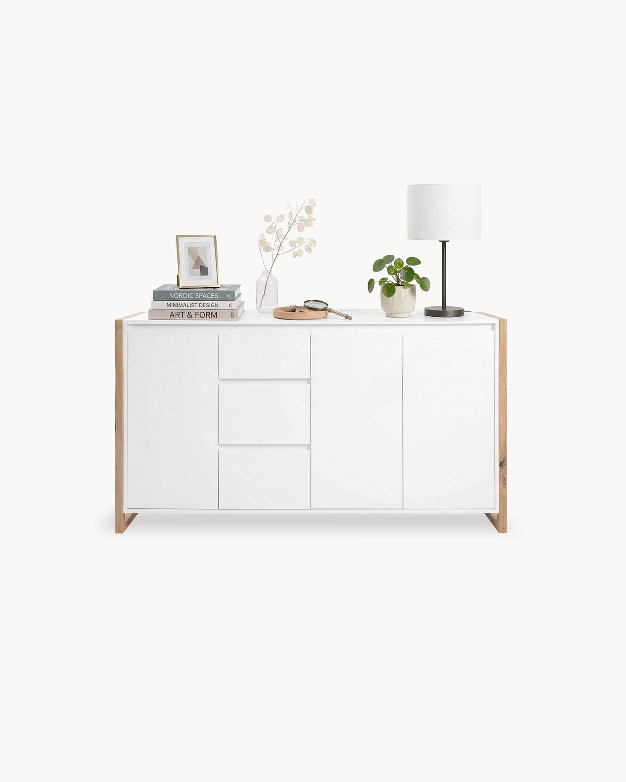 Aparador DENVER com 3 portas e 3 gavetas